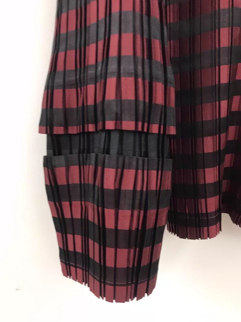 Issey Miyake Issey Miyake Checkered button coat Size S / US 4 / IT 40 - 6 Thumbnail