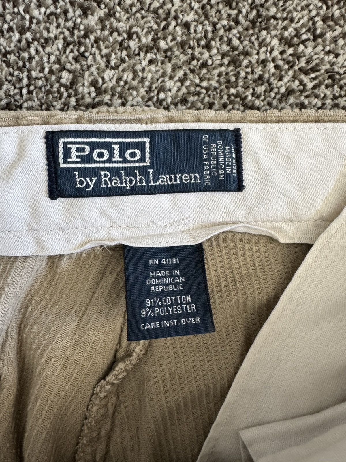 Polo Ralph Lauren Vintage Ralph Lauren Polo Corduroy Pants Tan 34/30 Size US 34 / EU 50 - 3 Thumbnail