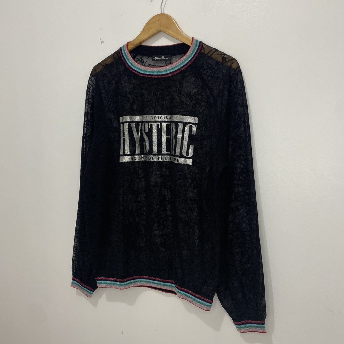 Hysteric Glamour Hysteric Glamour Jacquard Pattern Pullover Size L / US 10 / IT 46 - 2 Thumbnail