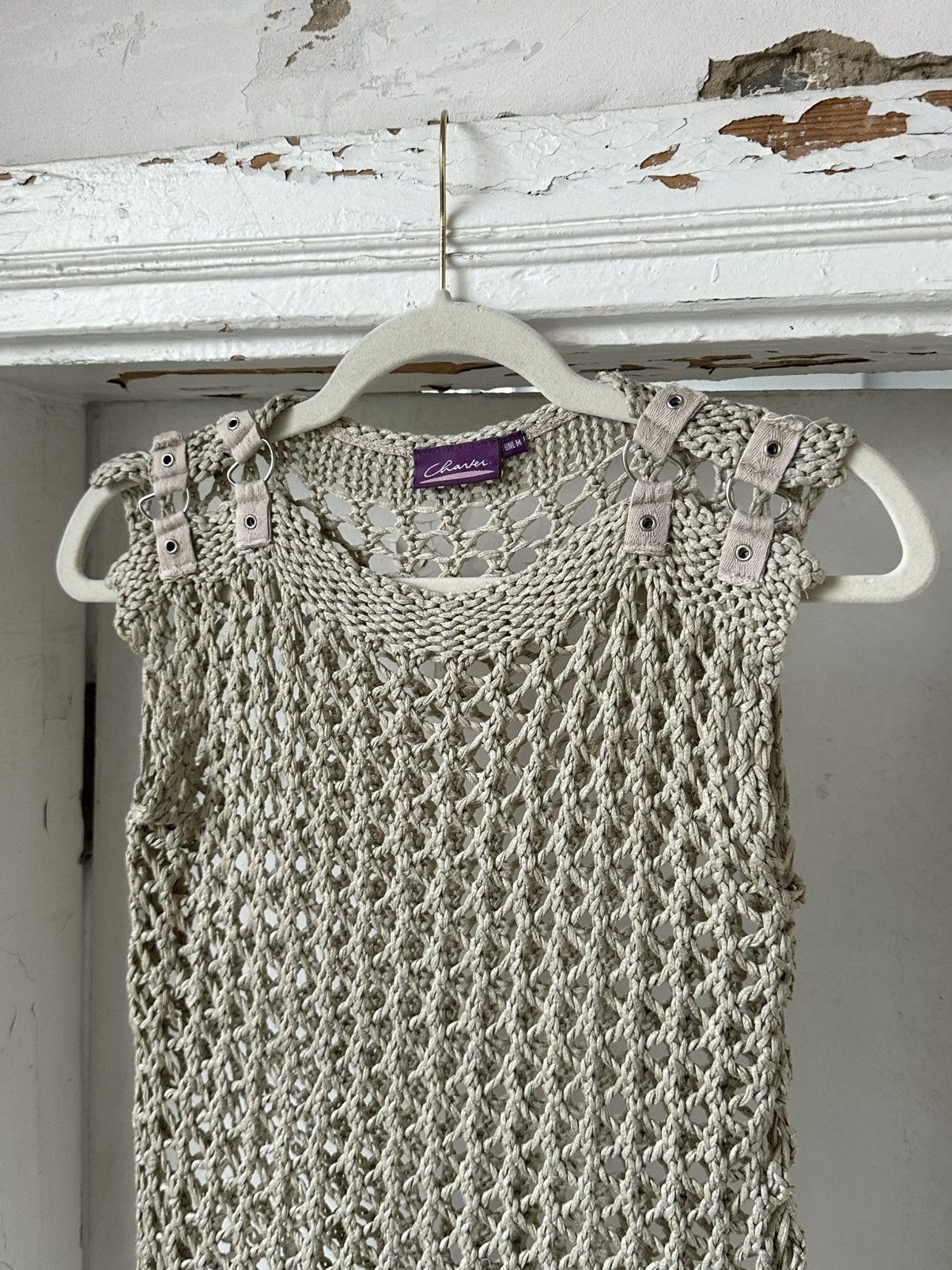 Vintage Vintage Mesh Bondage Tank Too Size M / US 6-8 / IT 42-44 - 2 Thumbnail