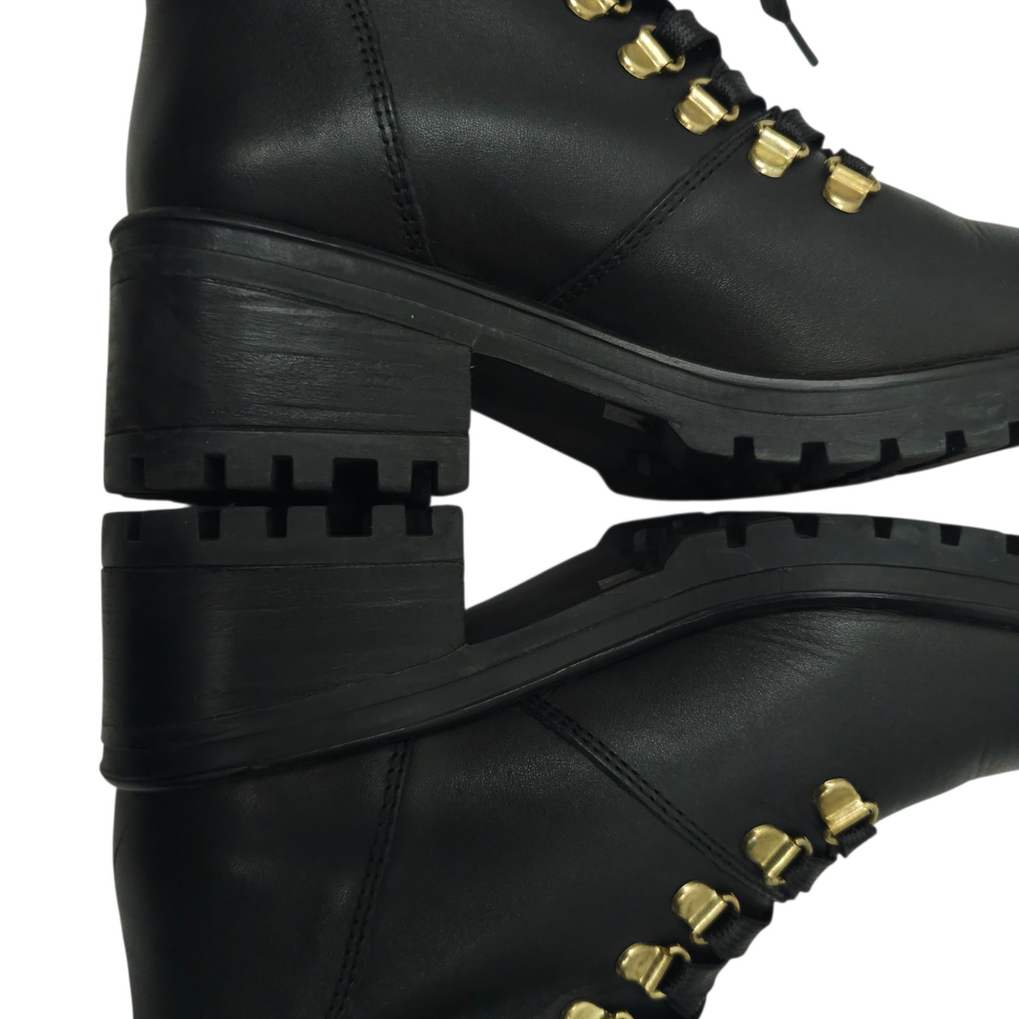 Steve Madden Steve Madden Galway Leather Ankle Boots Size 8.5 Lace Up Size US 8.5 / IT 38.5 - 15 Thumbnail
