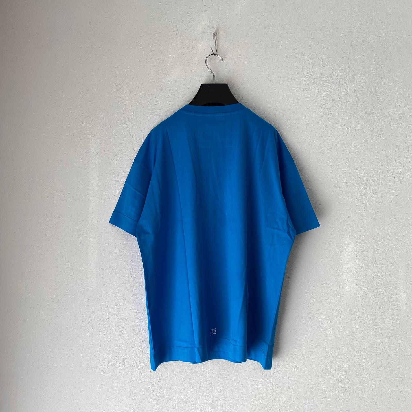 Givenchy Blue Lightning Logo T-Shirt Size US XL / EU 56 / 4 - 8 Thumbnail