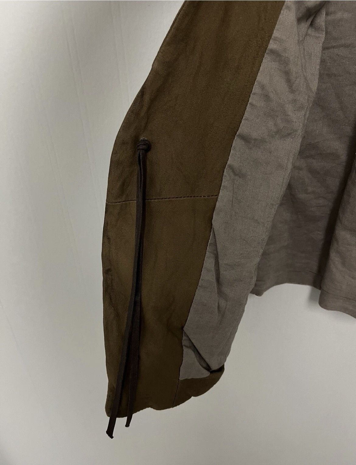 John Varvatos Cutaway Suede Vest EU 48 USA 38 Size US M / EU 48-50 / 2 - 8 Thumbnail