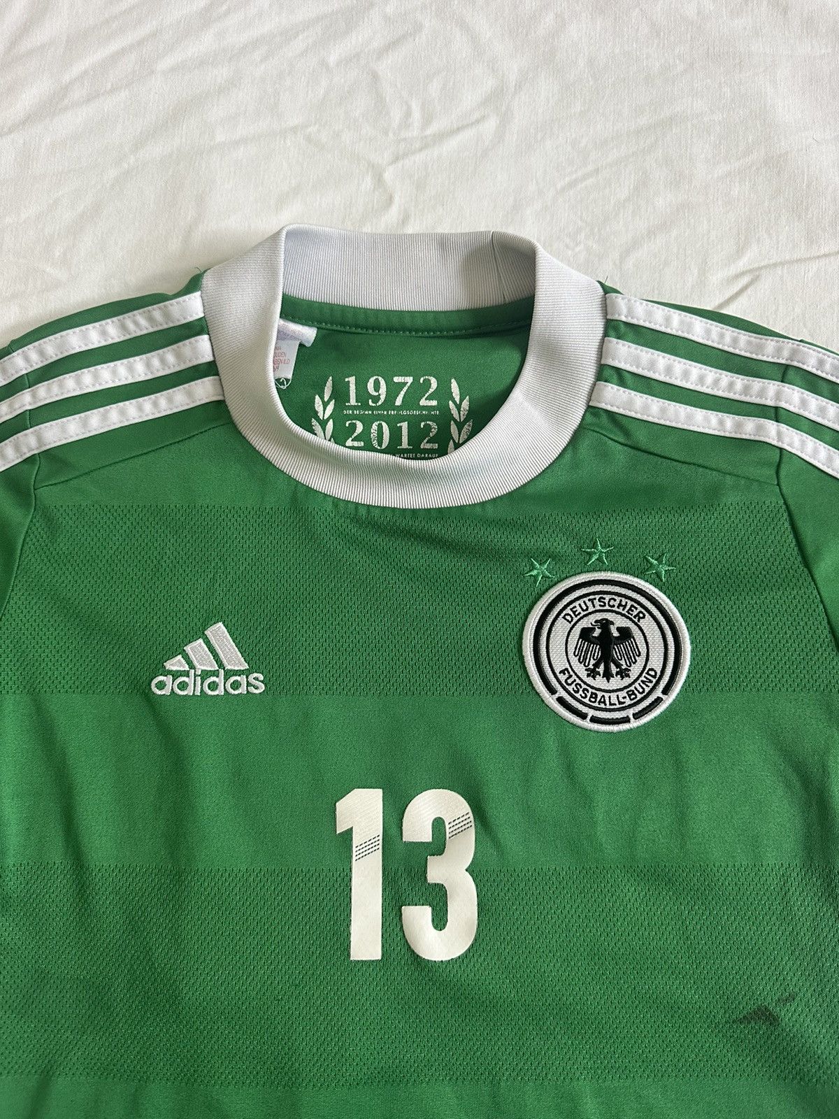 Adidas Thomas Müller Germany away jersey 2012-13 Size US XS / EU 42 / 0 - 3 Thumbnail