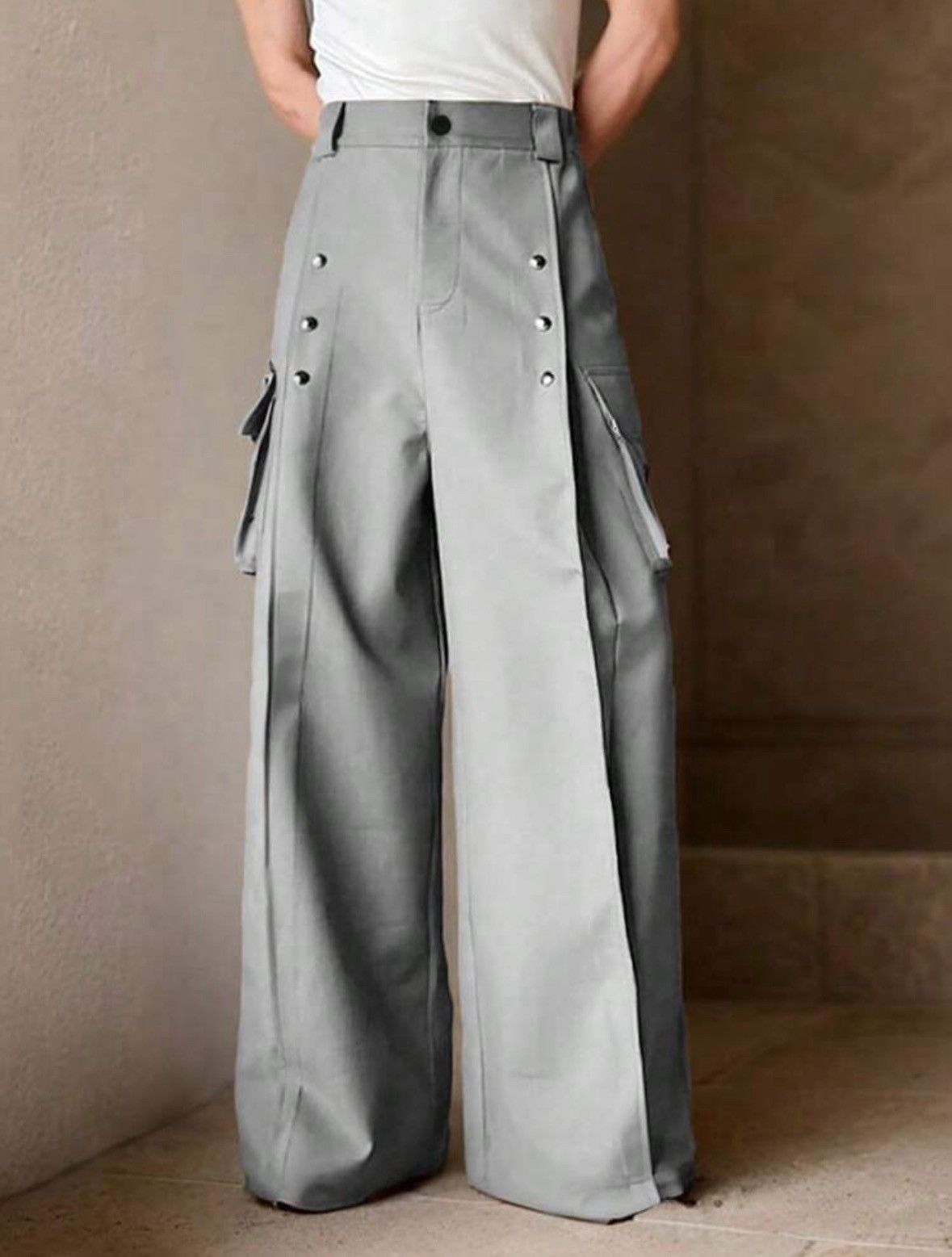 Japanese Brand Rick Owen’s style flare dress pant Size US 32 / EU 48 - 1 Thumbnail