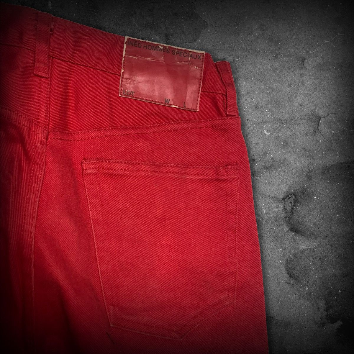 Yohji Yamamoto INED Homme Crimson Twill Button Fly Pants W30 Size US 30 / EU 46 - 6 Thumbnail