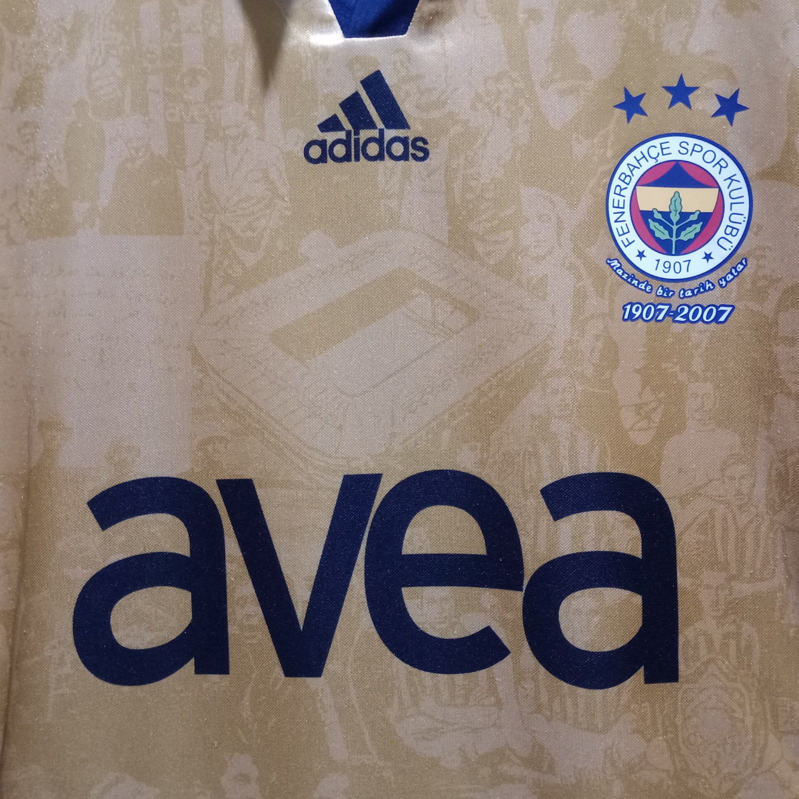 Adidas Fenerbache 2006-2007 Centenary Jersey Mateja Kezman 9 Size US S / EU 44-46 / 1 - 4 Thumbnail