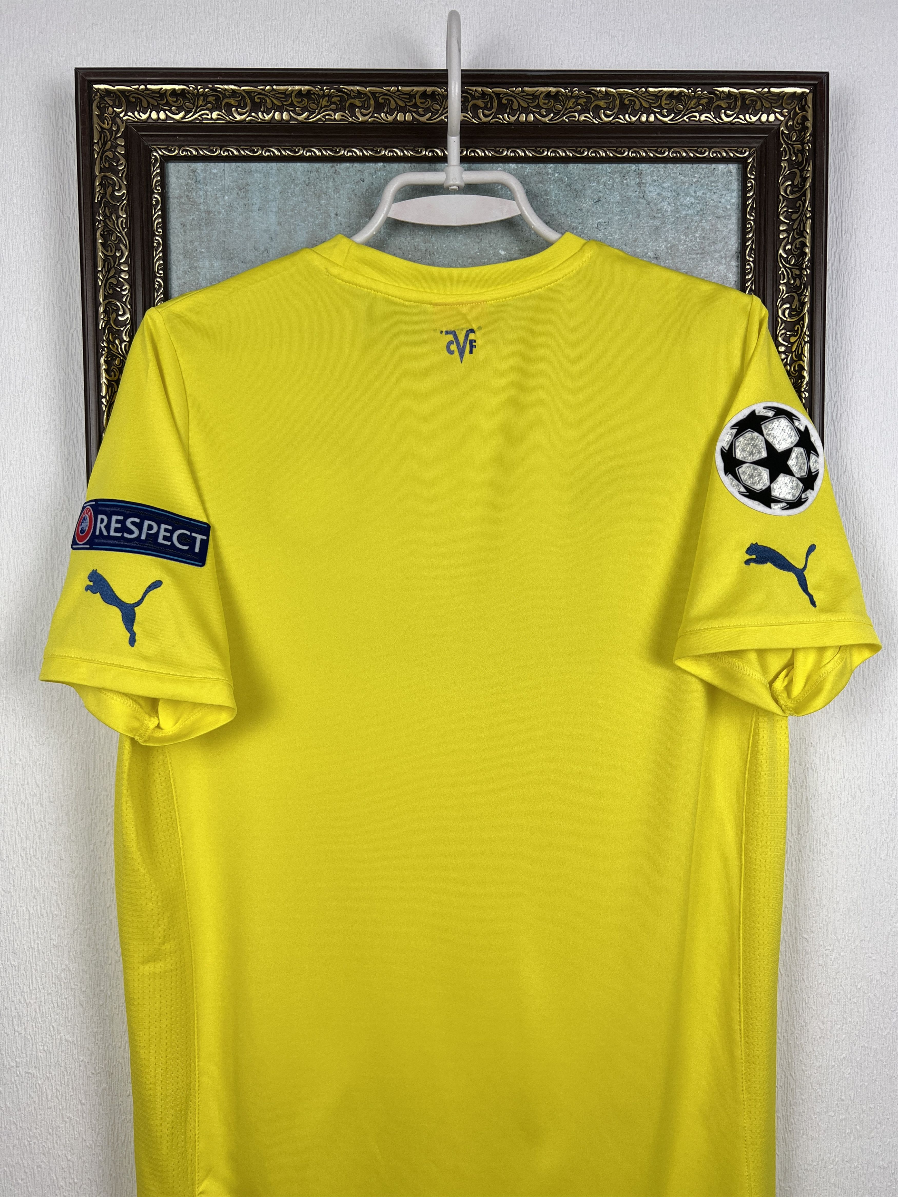 Puma Villarreal Home football shirt 2010 Soccer Jersey Trikot Size US M / EU 48-50 / 2 - 10 Thumbnail