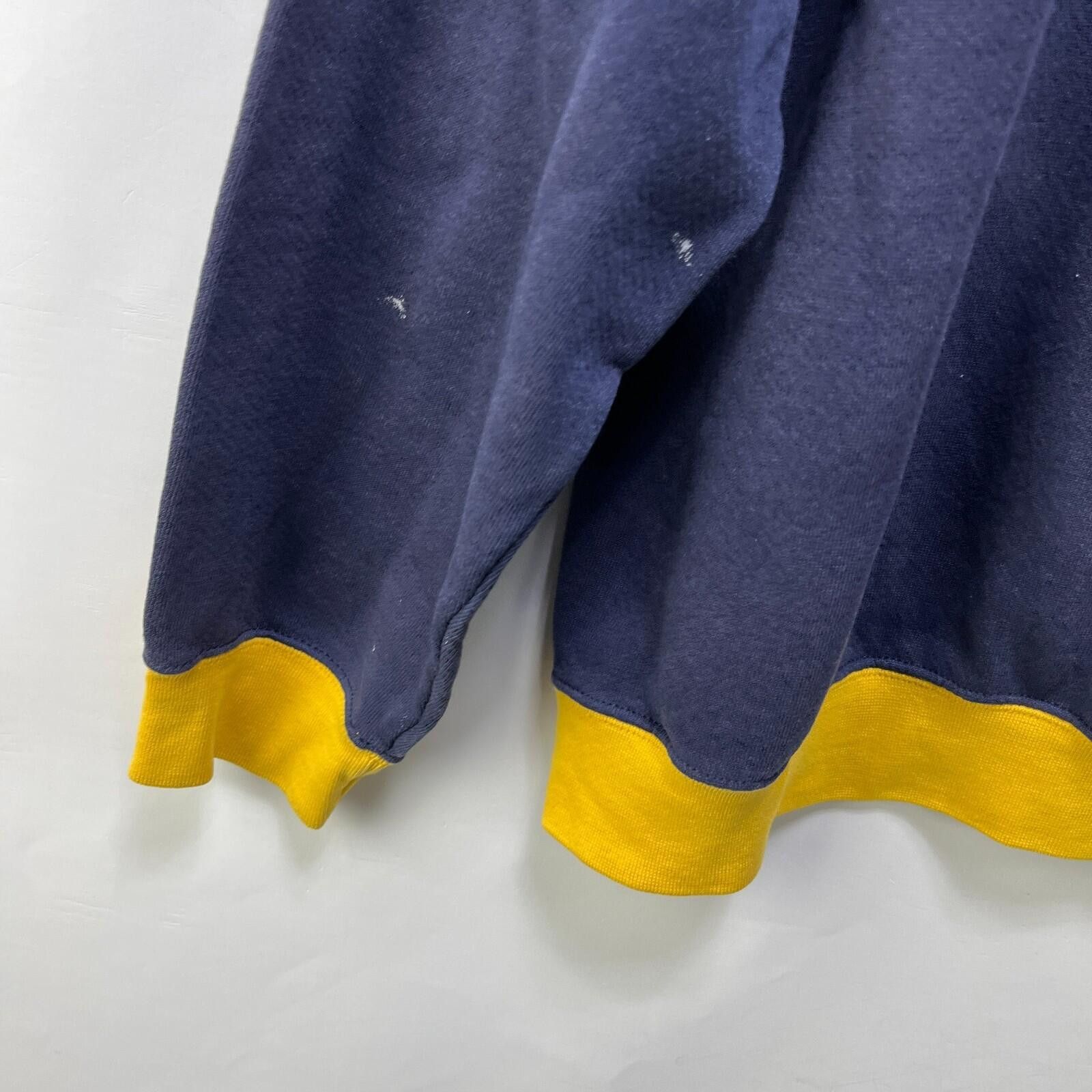 Other Vintage 90s Michigan Wolverines Big Ten Sweatshirt XL Size ONE SIZE - 6 Thumbnail