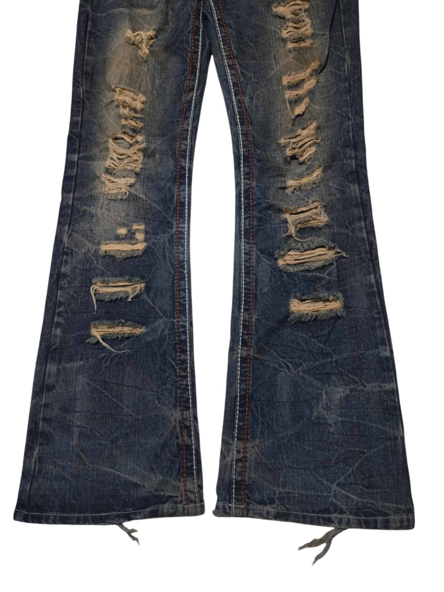 Other Beast Damage Flare Pants Size US 32 / EU 48 - 2 Thumbnail