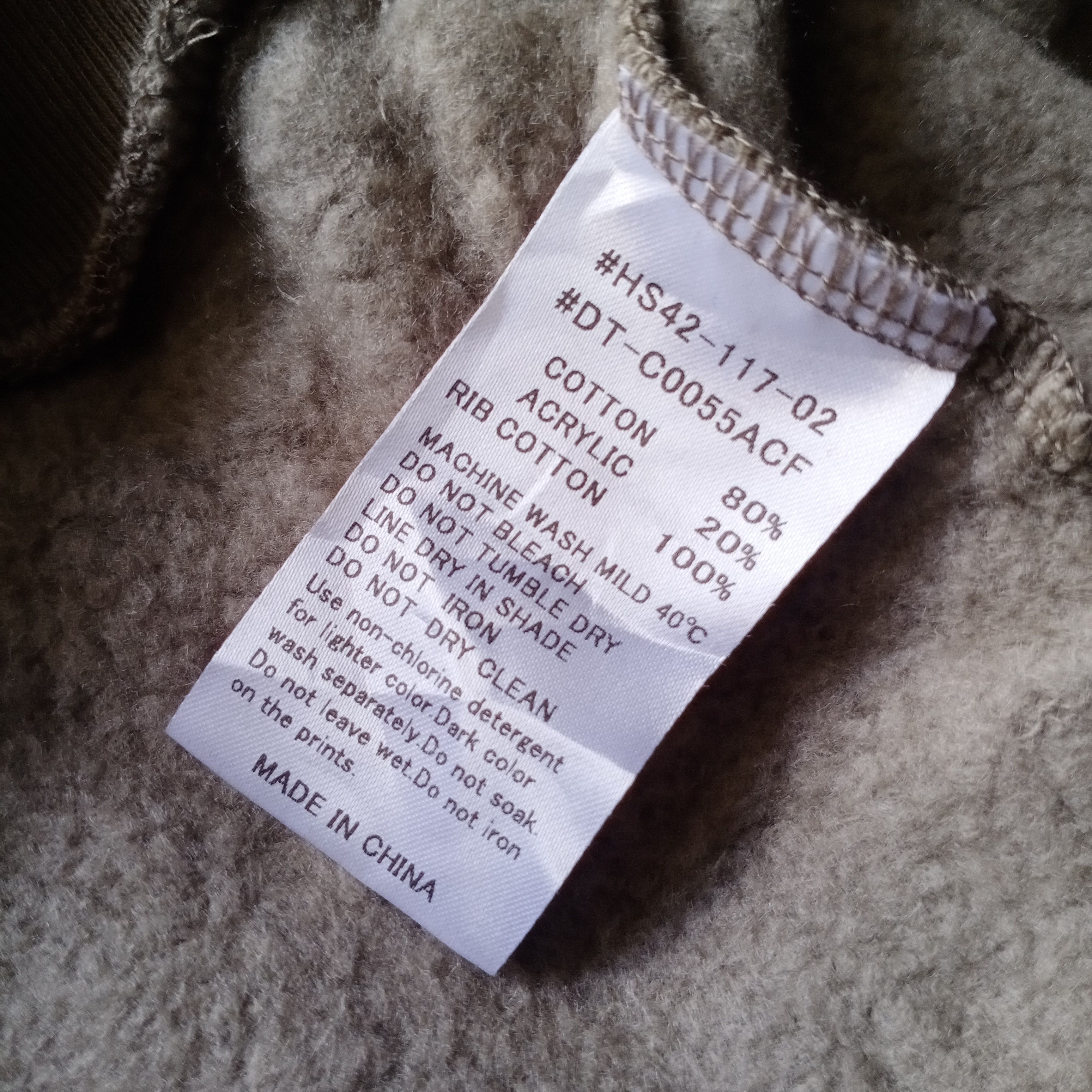 Danton DANTON FRANCE VETEMENTS DE TRAVAIL SWEATSHIRT BEIGE XL Size US XL / EU 56 / 4 - 5 Thumbnail