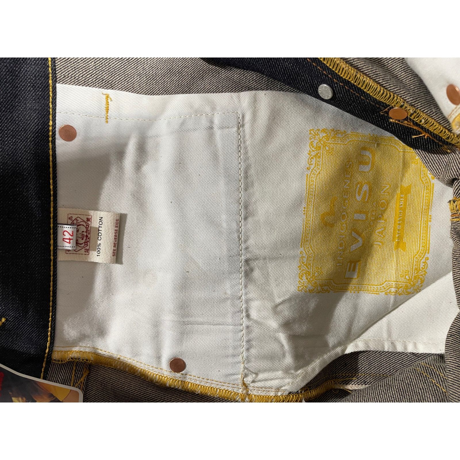 Evisu EVISU BONSAI TREE JEANS SIZE 42 Size US 42 / EU 58 - 3 Thumbnail