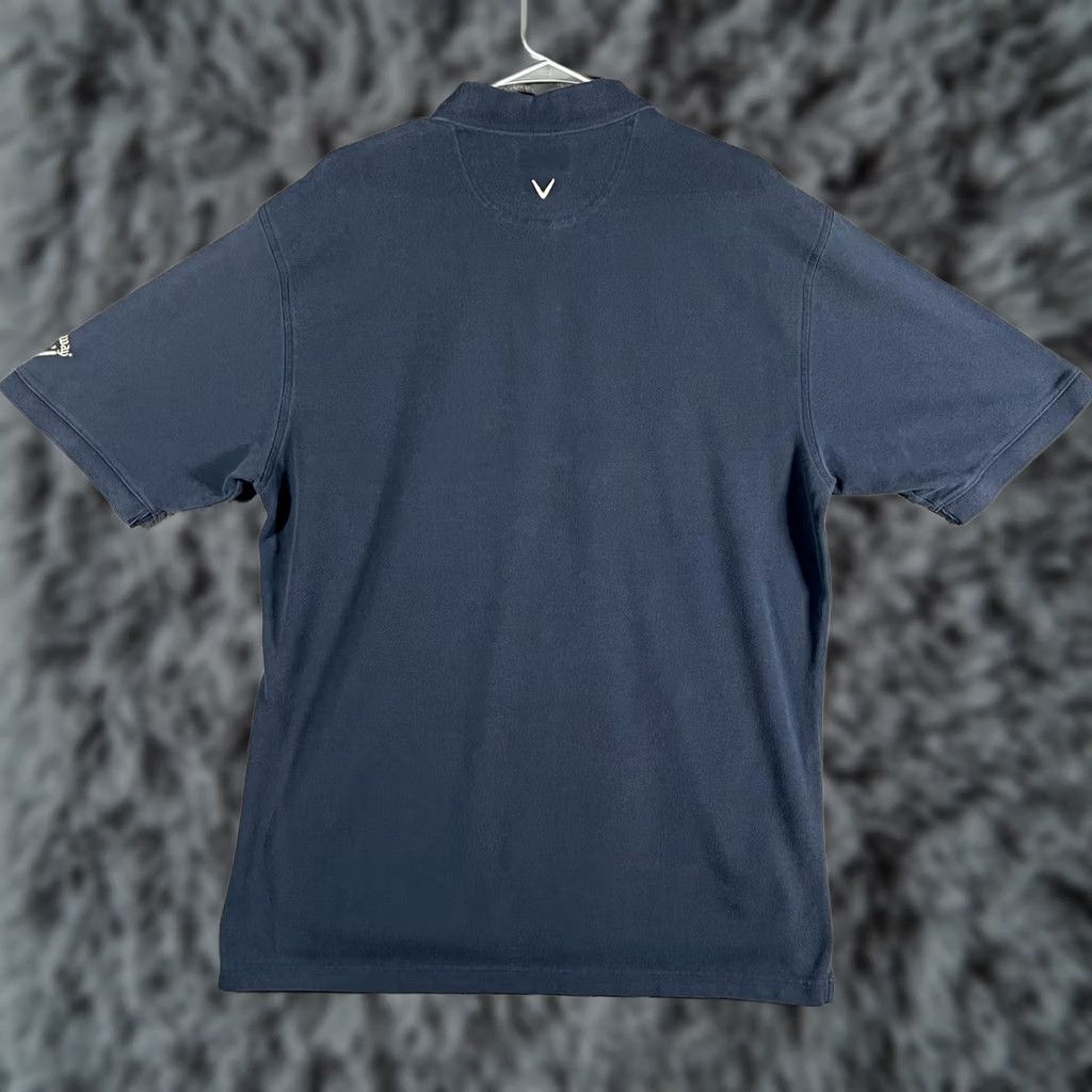Callaway Callaway Golf Polo Shirt Mens L Blue Short Sleeve Cotton Logo Polo Shirt Polo Golf Shirt Size US L / EU 52-54 / 3 - 1 Thumbnail