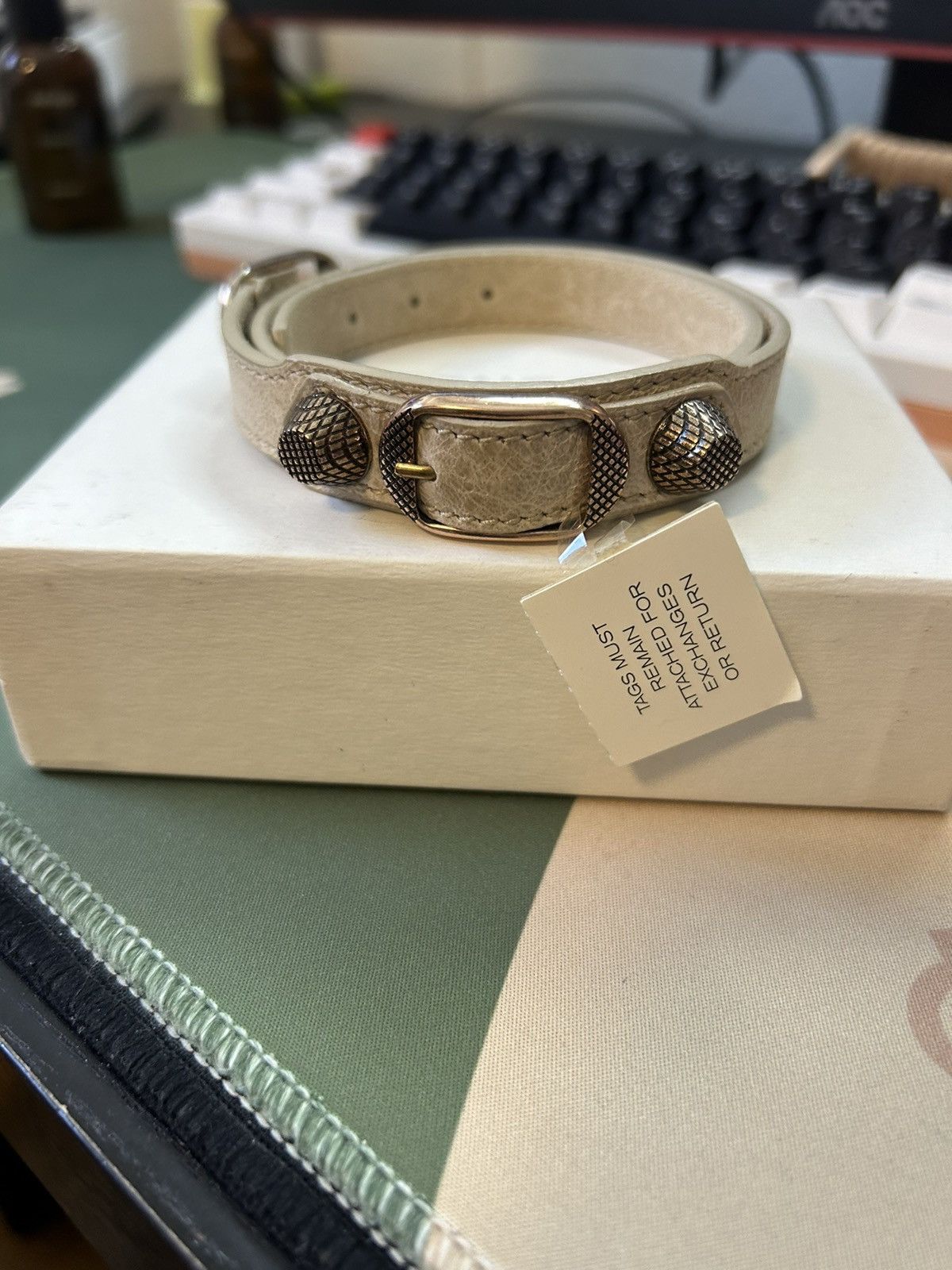 Balenciaga bracelet size sale