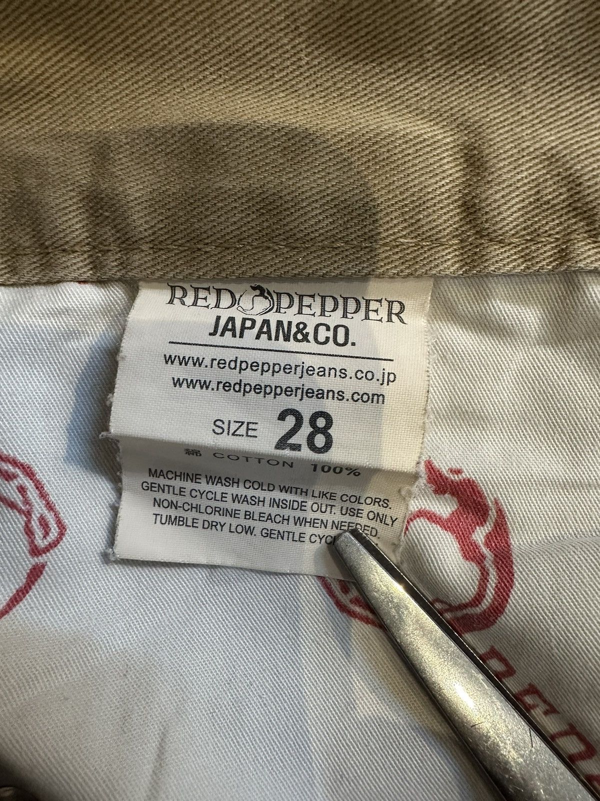 Ed Hardy × Kanye West × Vintage ED HARDY REDPEPPER Size US 30 / EU 46 - 10 Thumbnail