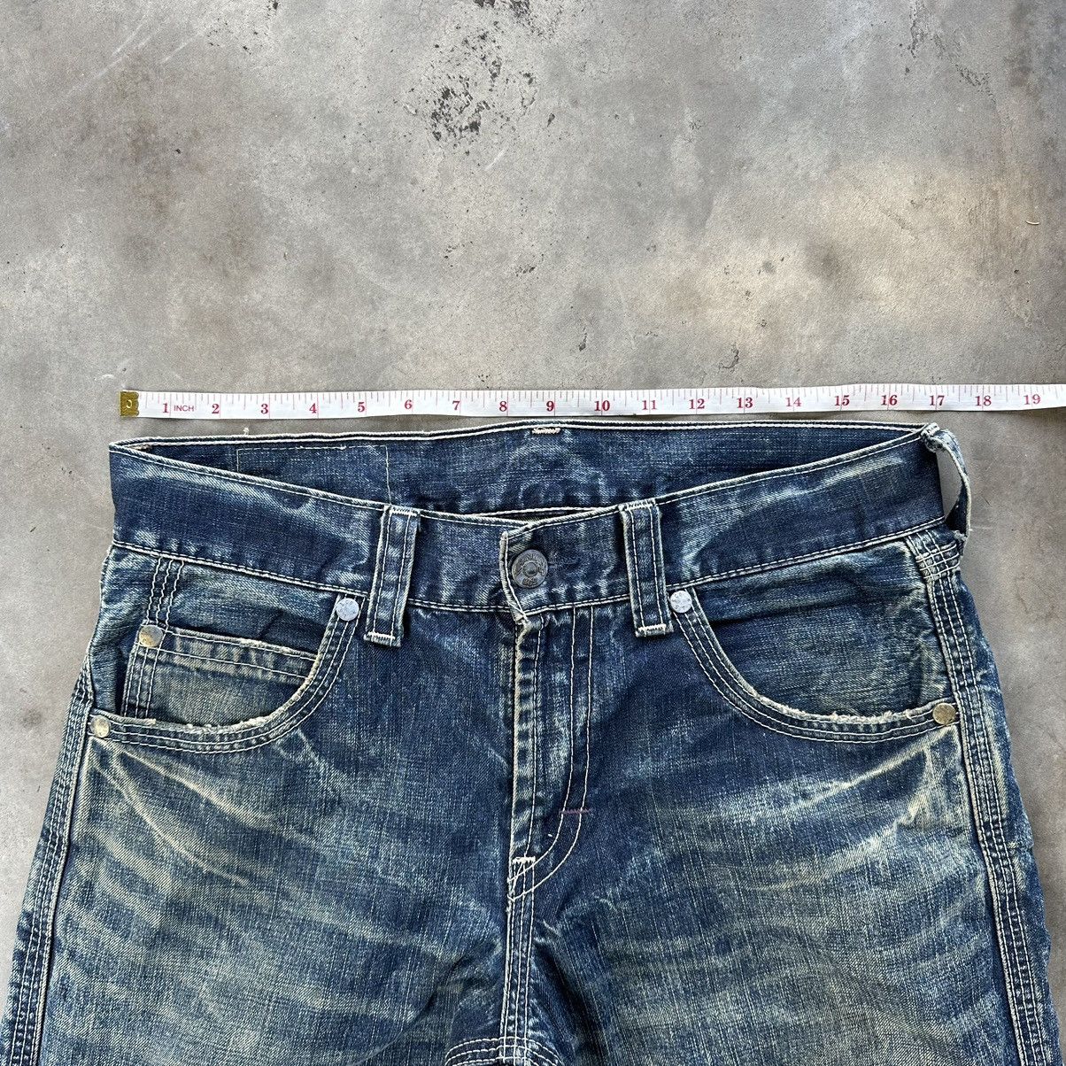 Japanese Brand Vintage Levi’s Rusty Faded Jean Distressed Denim Pant W34 Size US 34 / EU 50 - 9 Thumbnail
