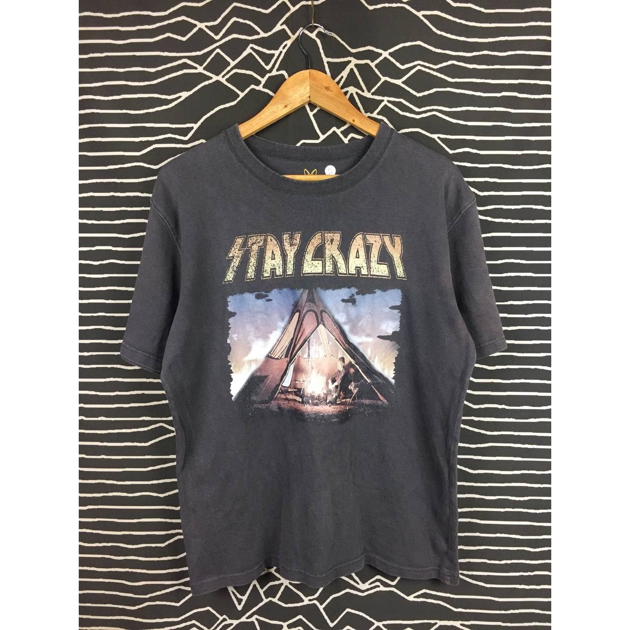 Japanese Brand DOD Outdoor Brand Stay Crazy Camping Gear Tee Size US M / EU 48-50 / 2 - 1 Thumbnail