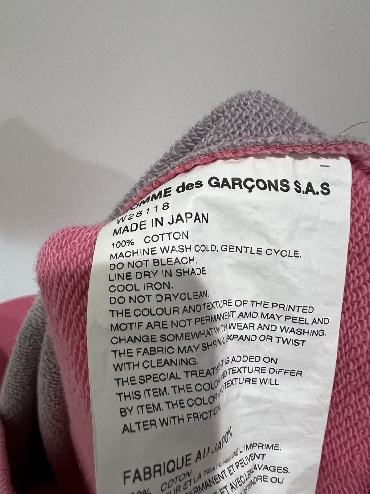Comme des Garcons Comme des garcons shirt hoodie Size US XS / EU 42 / 0 - 4 Thumbnail