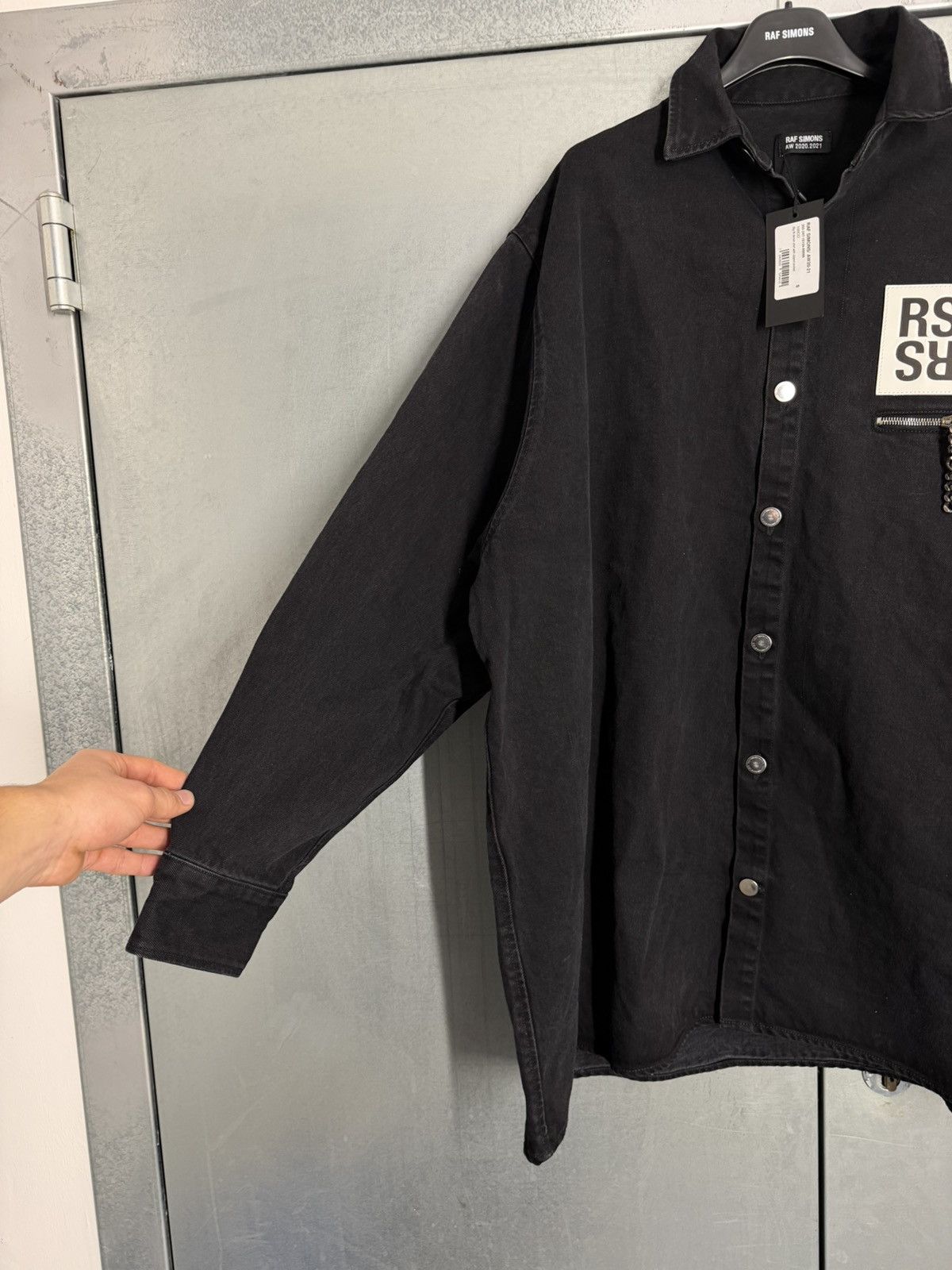 Raf Simons Raf Simons AW20-21 Life On Mars Patch Denim Overshot Size US S / EU 44-46 / 1 - 11 Thumbnail