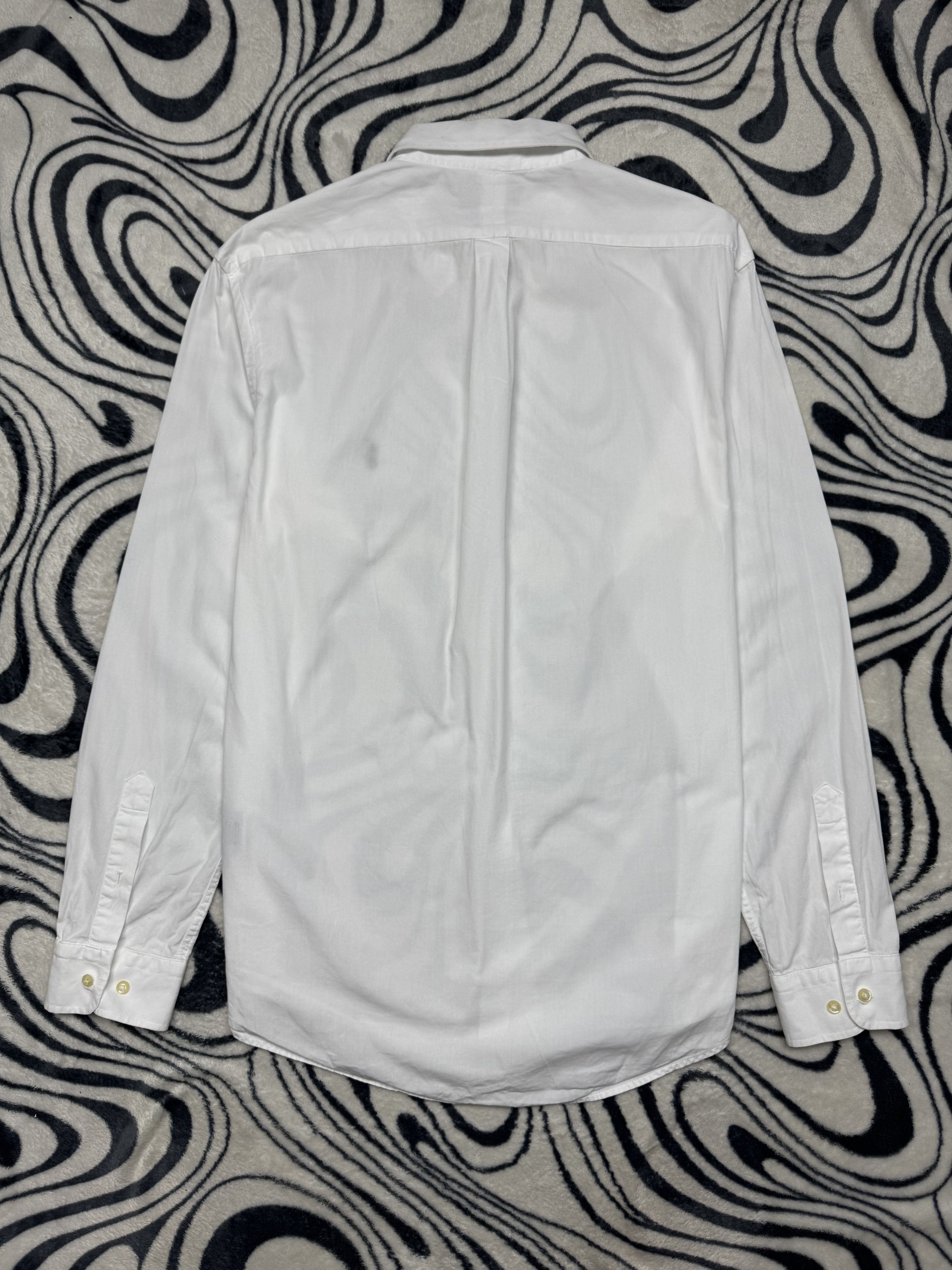 Polo Ralph Lauren Polo Ralph Lauren Mens Long Sleeve White Shirt Size US L / EU 52-54 / 3 - 10 Thumbnail