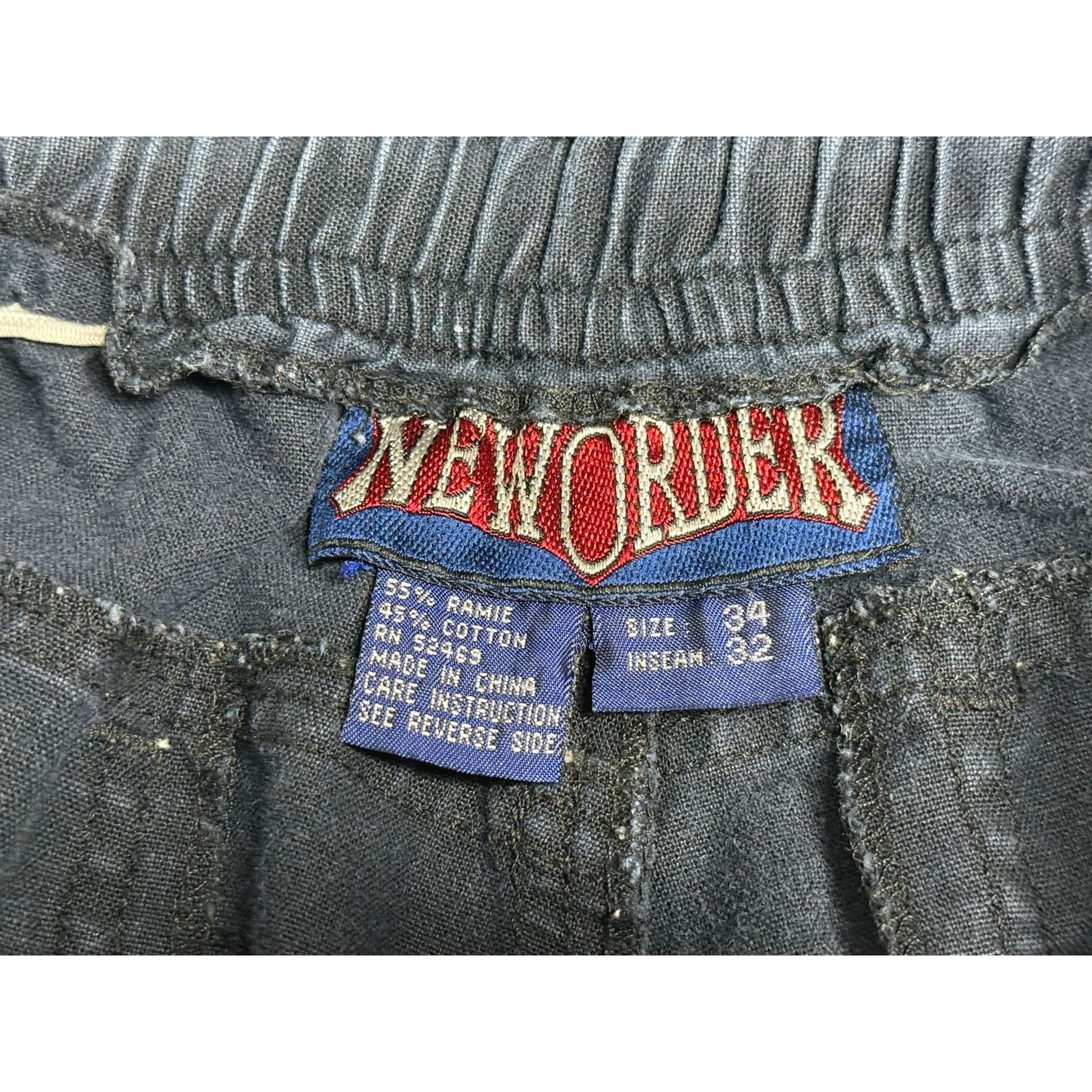 New Order × Vintage Vintage New Order Casual Utility Jogger Pants 34x32 Size US 34 / EU 50 - 3 Thumbnail