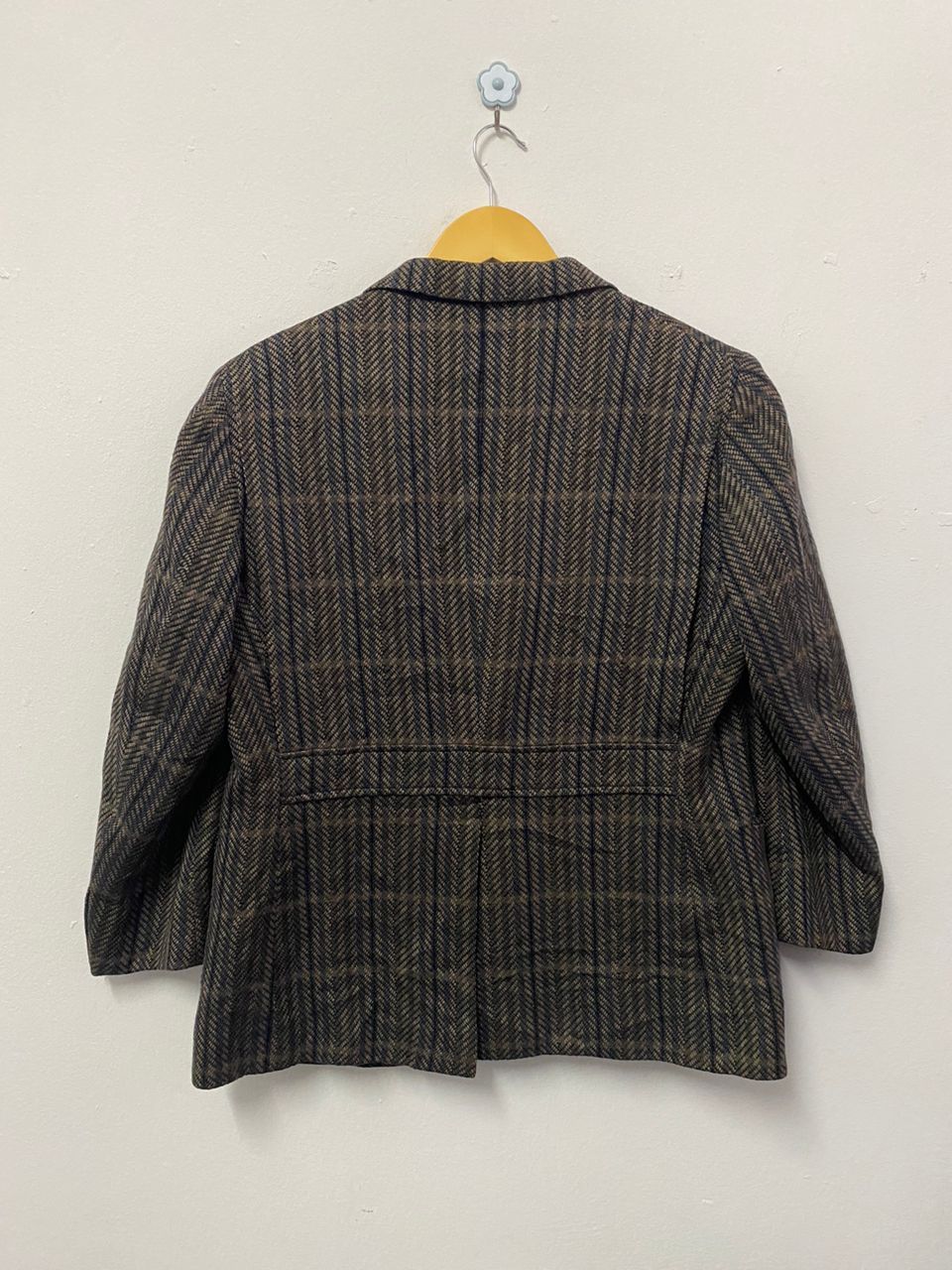 Burberry Prorsum × Vintage Vintage Burberry Prorsum Checkered Coat Blazer Jacket Size 38R - 2 Thumbnail