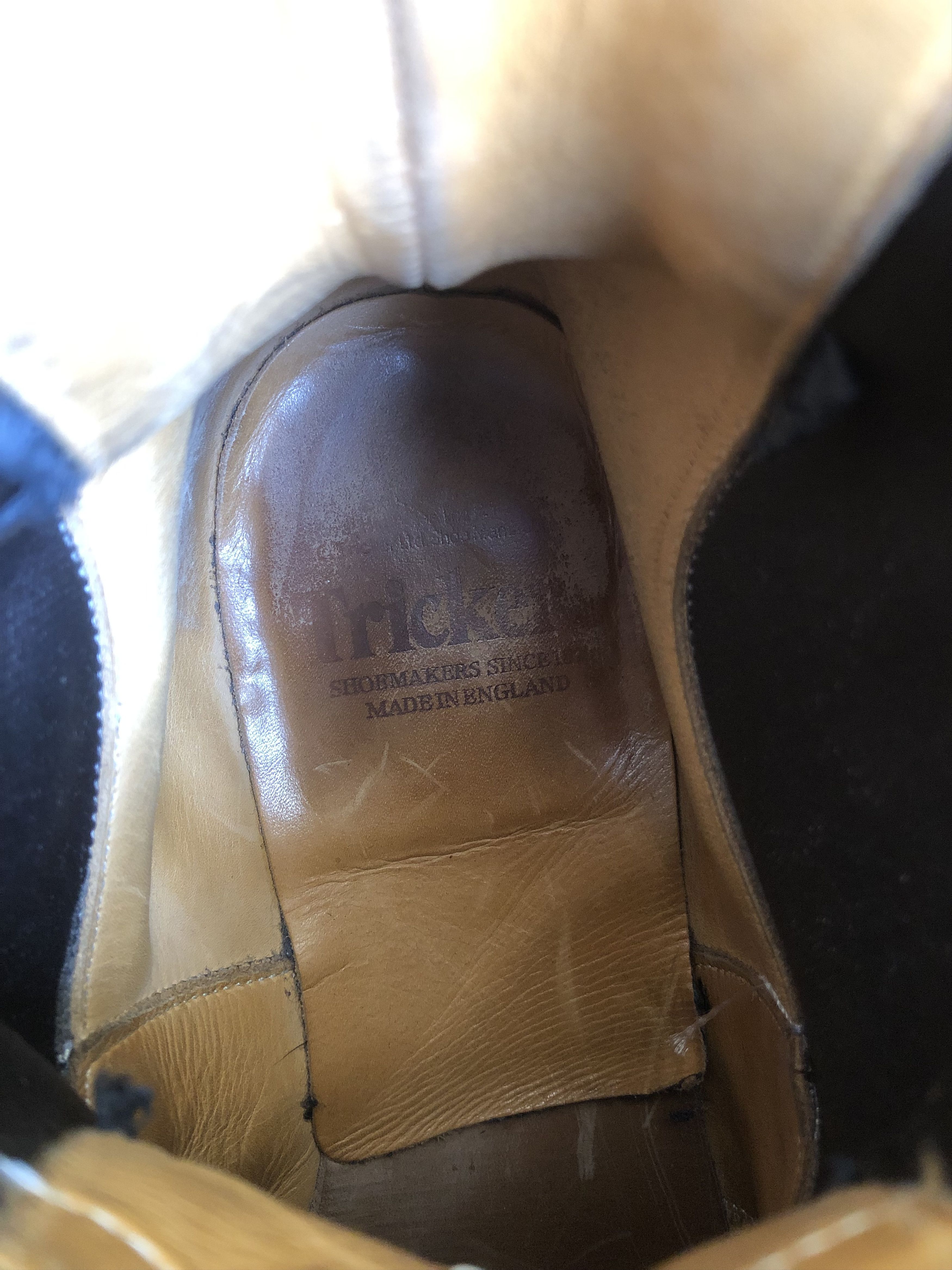 Tricker's Tricker’s Henry Grey Suede Men’s Chelsea Boot Size 9.5 Size US 10.5 / EU 43-44 - 10 Thumbnail