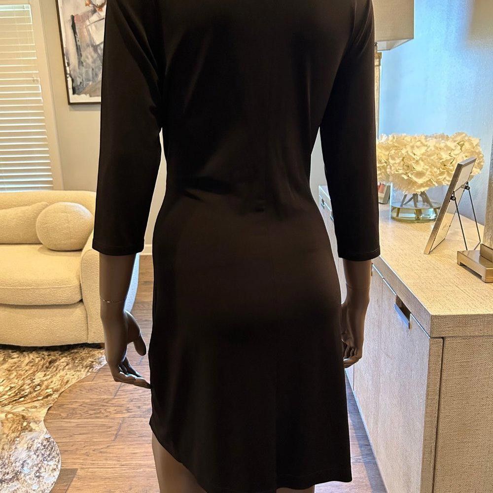 Express Express Black Dress with Exposed Side Zipper/Slit Size M / US 6-8 / IT 42-44 - 9 Thumbnail