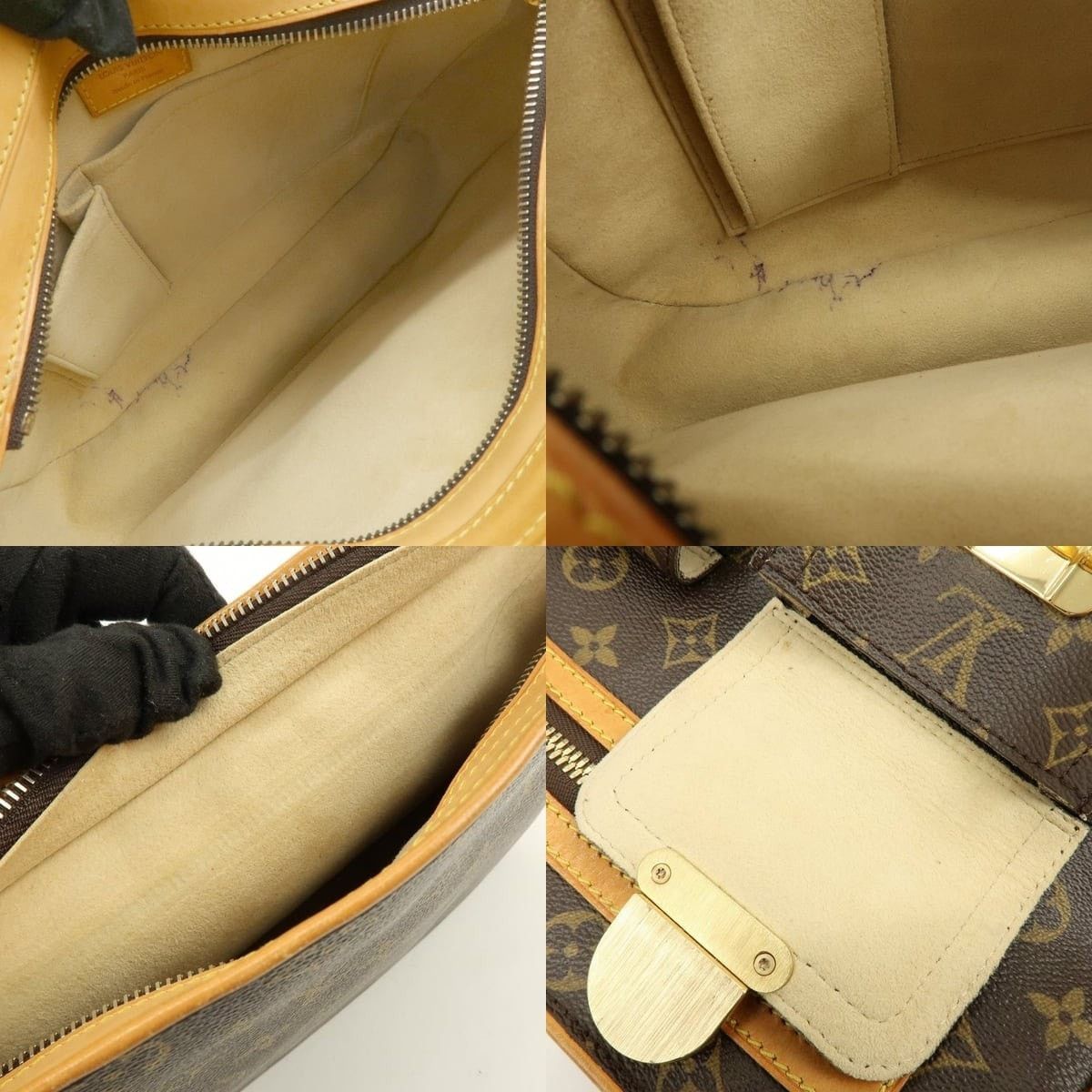 Louis Vuitton Louis Vuitton Monogram Hudson GM Shoulder Bag Size ONE SIZE - 7 Thumbnail