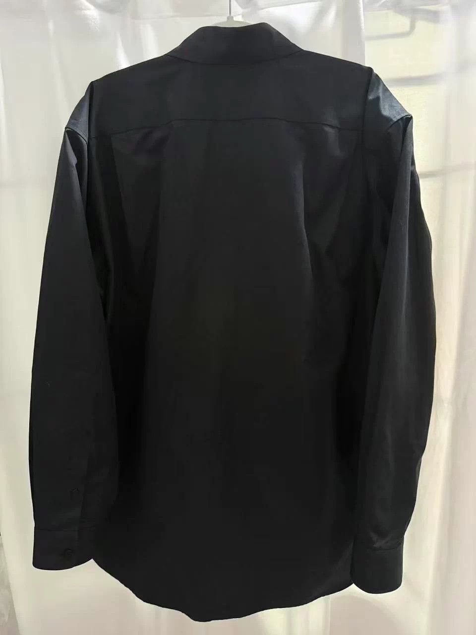 Balenciaga Balenciaga Black Coca-Cola Embroidered Long-Sleeve Shirt Size US XXS / EU 40 - 2 Thumbnail