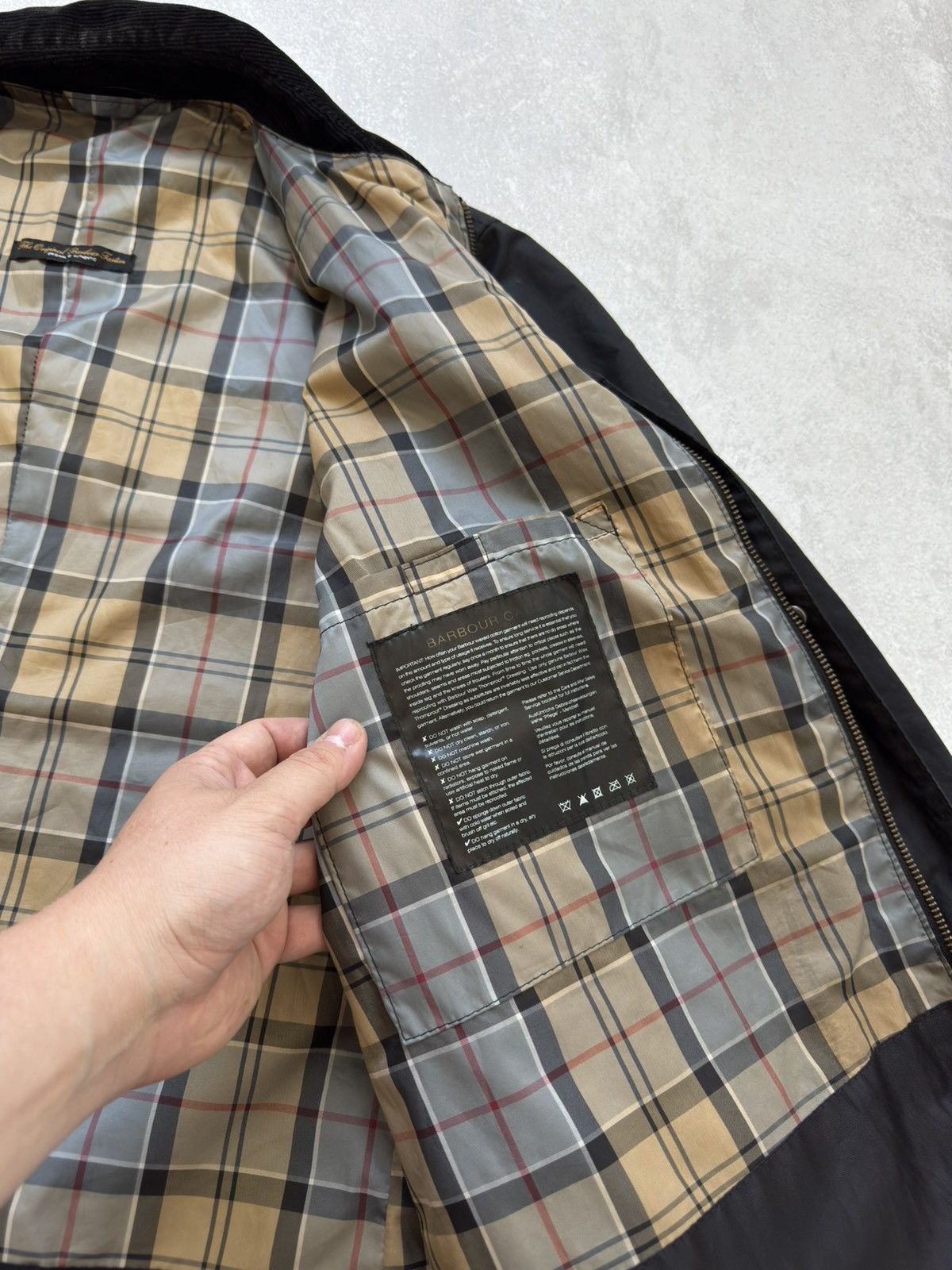 Barbour Vintage Barbour Bedale Waxed Jacket Casual Waterproof Size US L / EU 52-54 / 3 - 9 Thumbnail