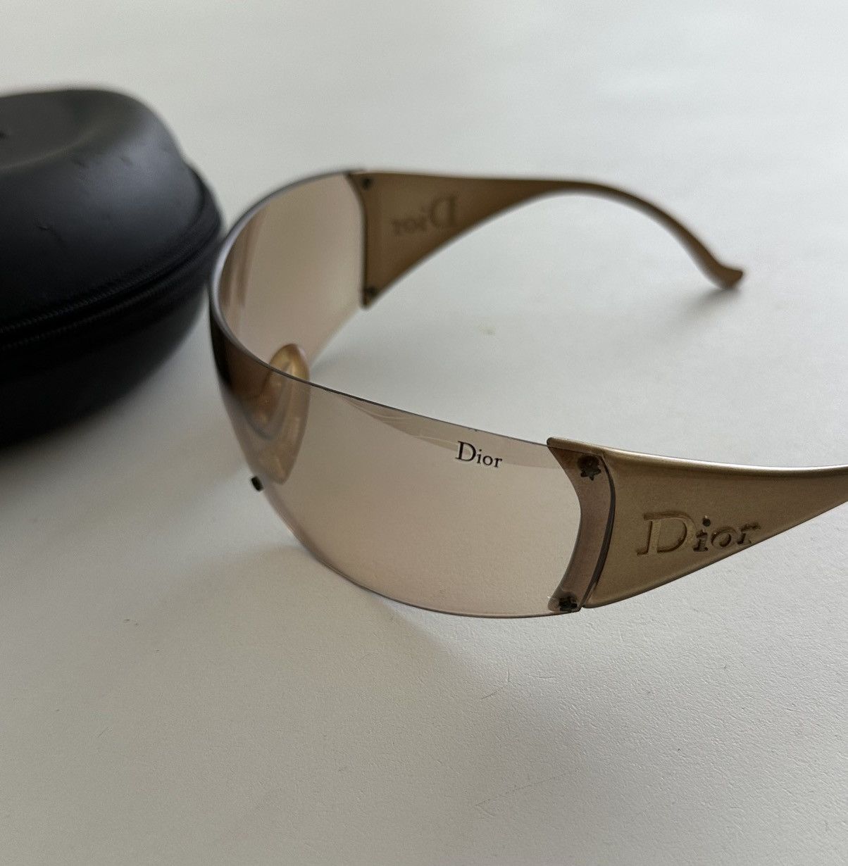 Dior Dior Gold Ski 5 wrap Sunglasses Size ONE SIZE - 9 Thumbnail
