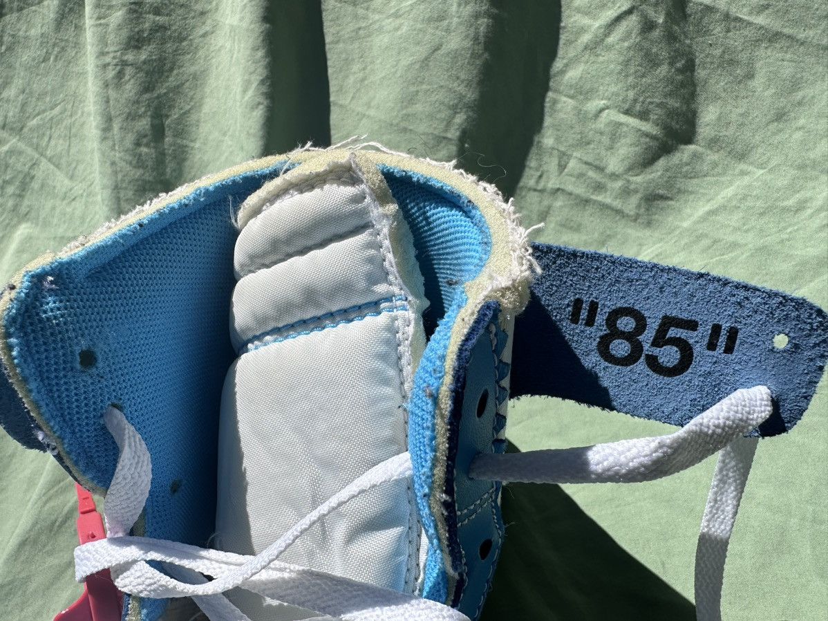 Jordan Brand *Final Price Drop* Air Jordan 1 OFFWHITE UNC Size US 11 / EU 44 - 10 Thumbnail
