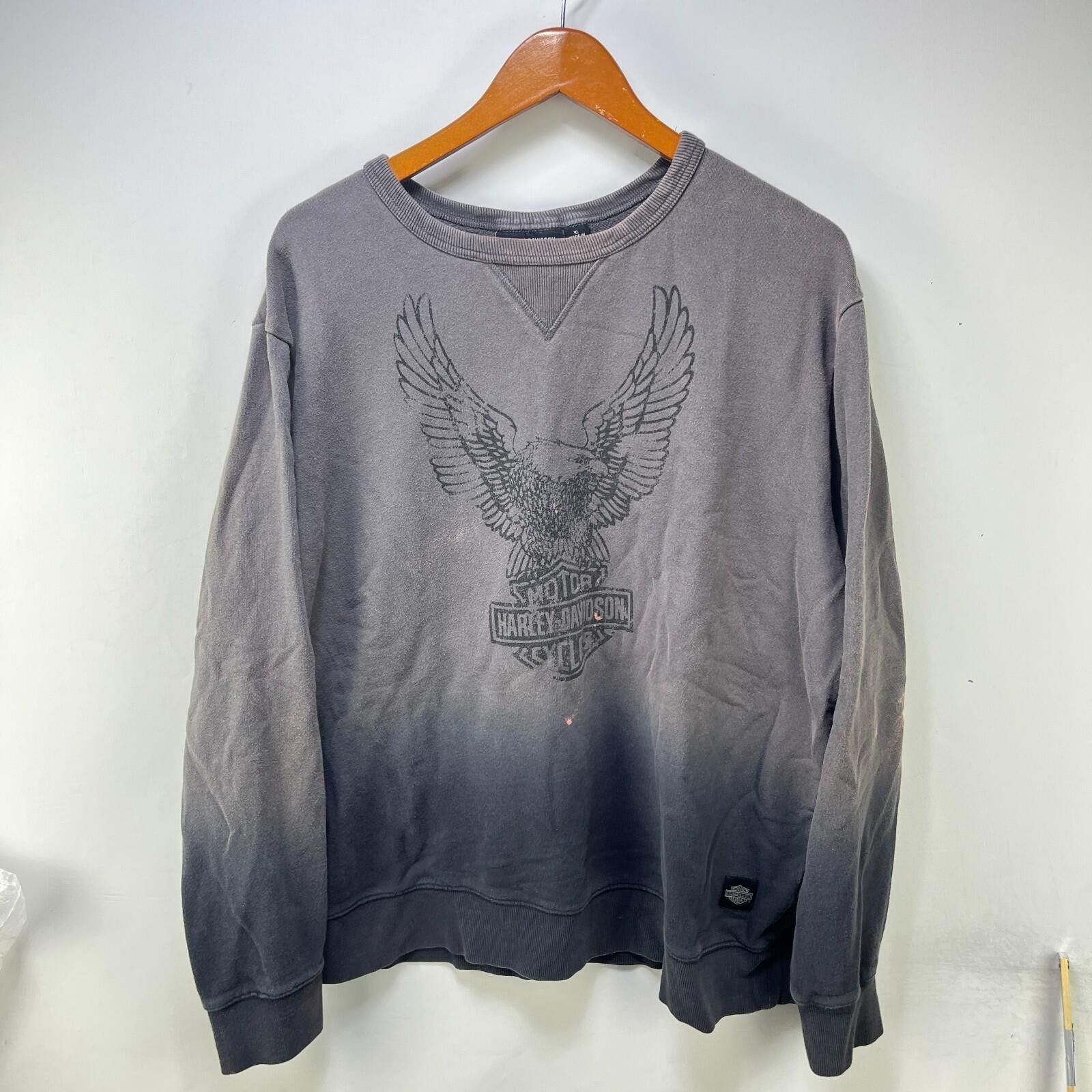 Harley Davidson Vintage Harley Davidson Sun Faded Eagle Sweatshirt XL Size US XL / EU 56 / 4 - 1 Thumbnail
