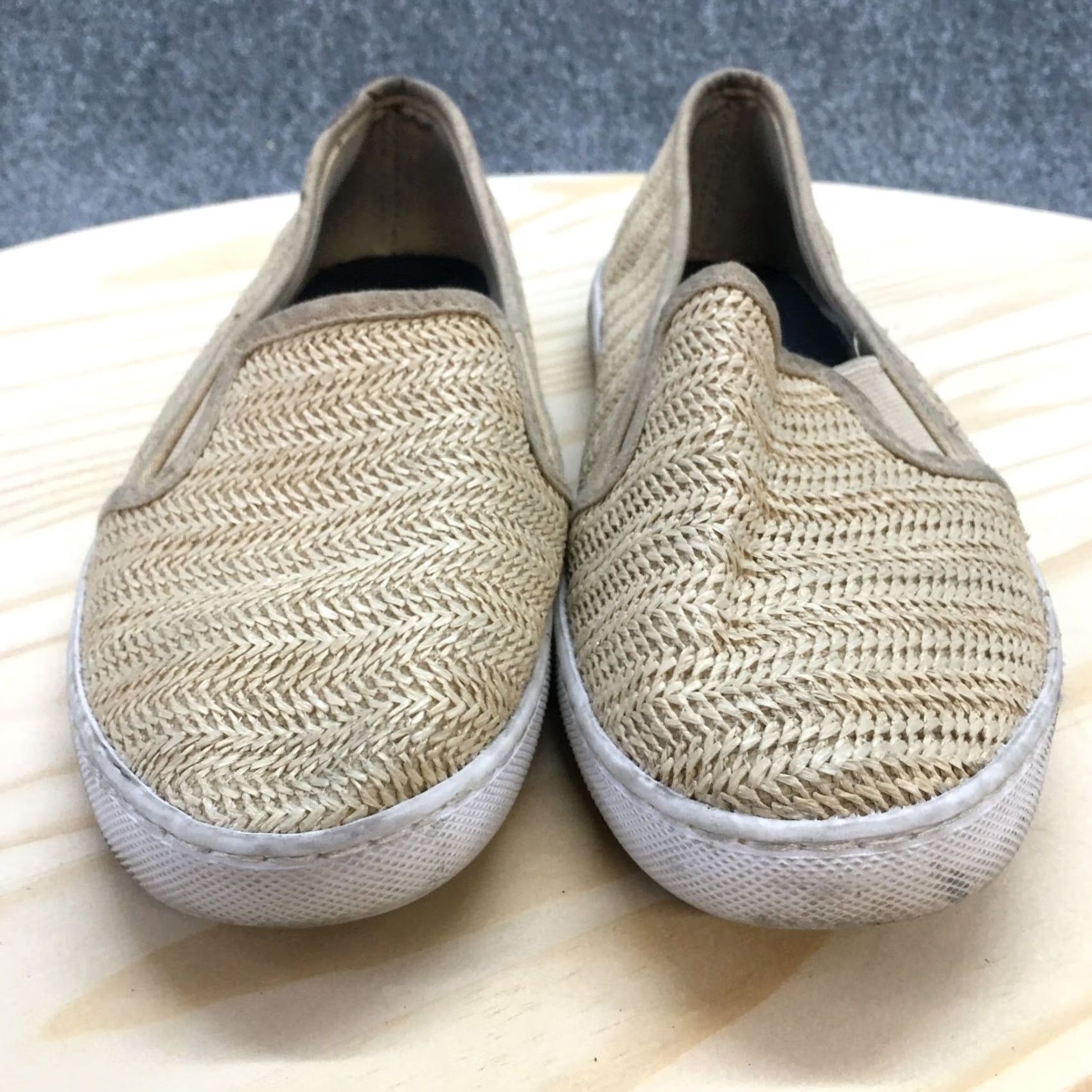 Nautica Nautica Shoes Womens 7.5 Sunchaser Slip On Loafers Beige Casual Low Top Round Size M / US 6-8 / IT 42-44 - 4 Thumbnail