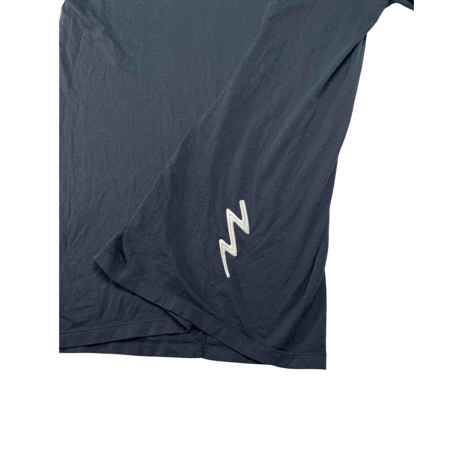 Rick Owens Rick Owens 'Embroidered Logo' Black Tee Size US L / EU 52-54 / 3 - 2 Thumbnail