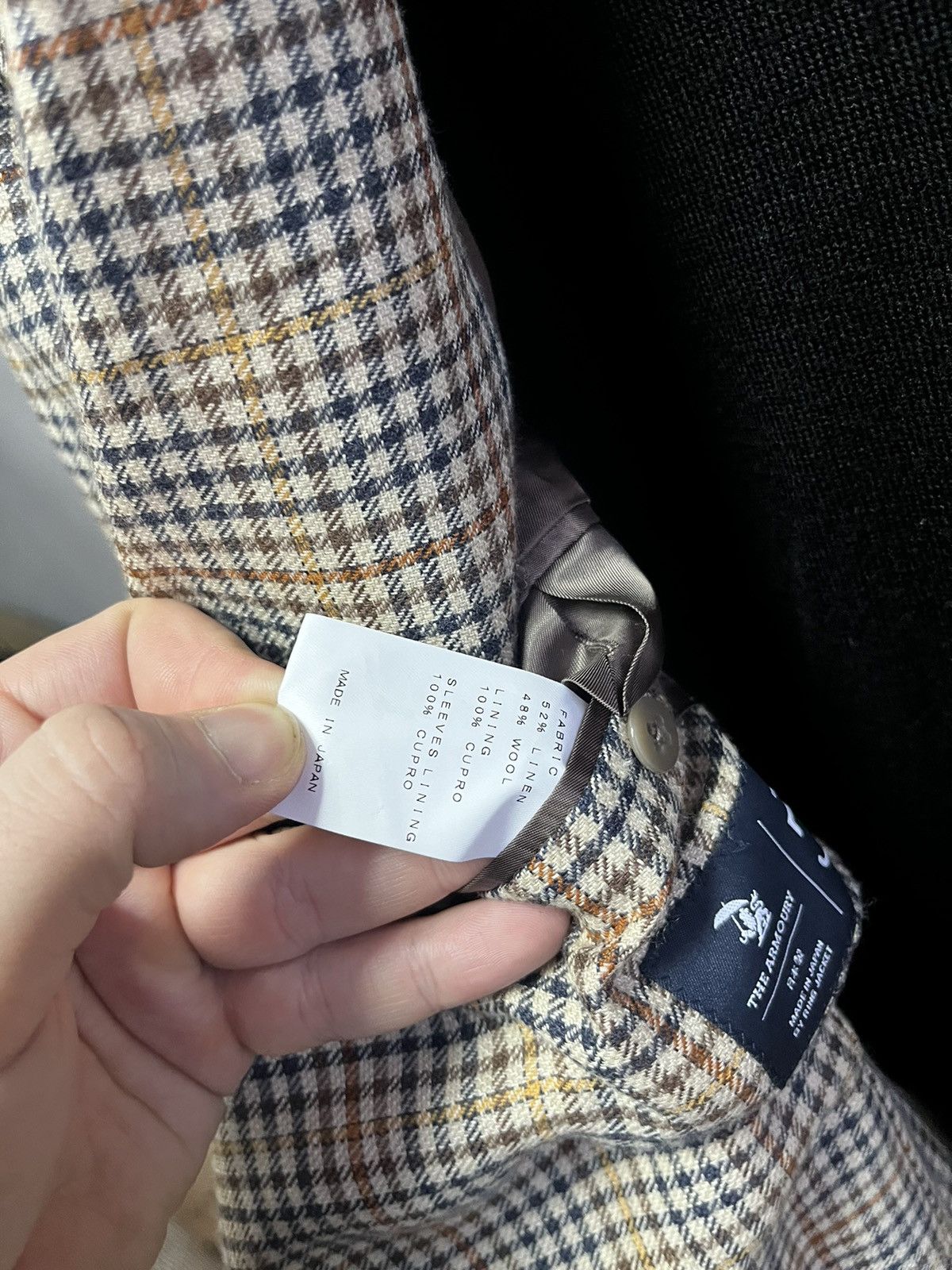 Japanese Brand × Ring Jacket × The Armoury THE ARMOURY blazer jacket Size 54L - 12 Thumbnail