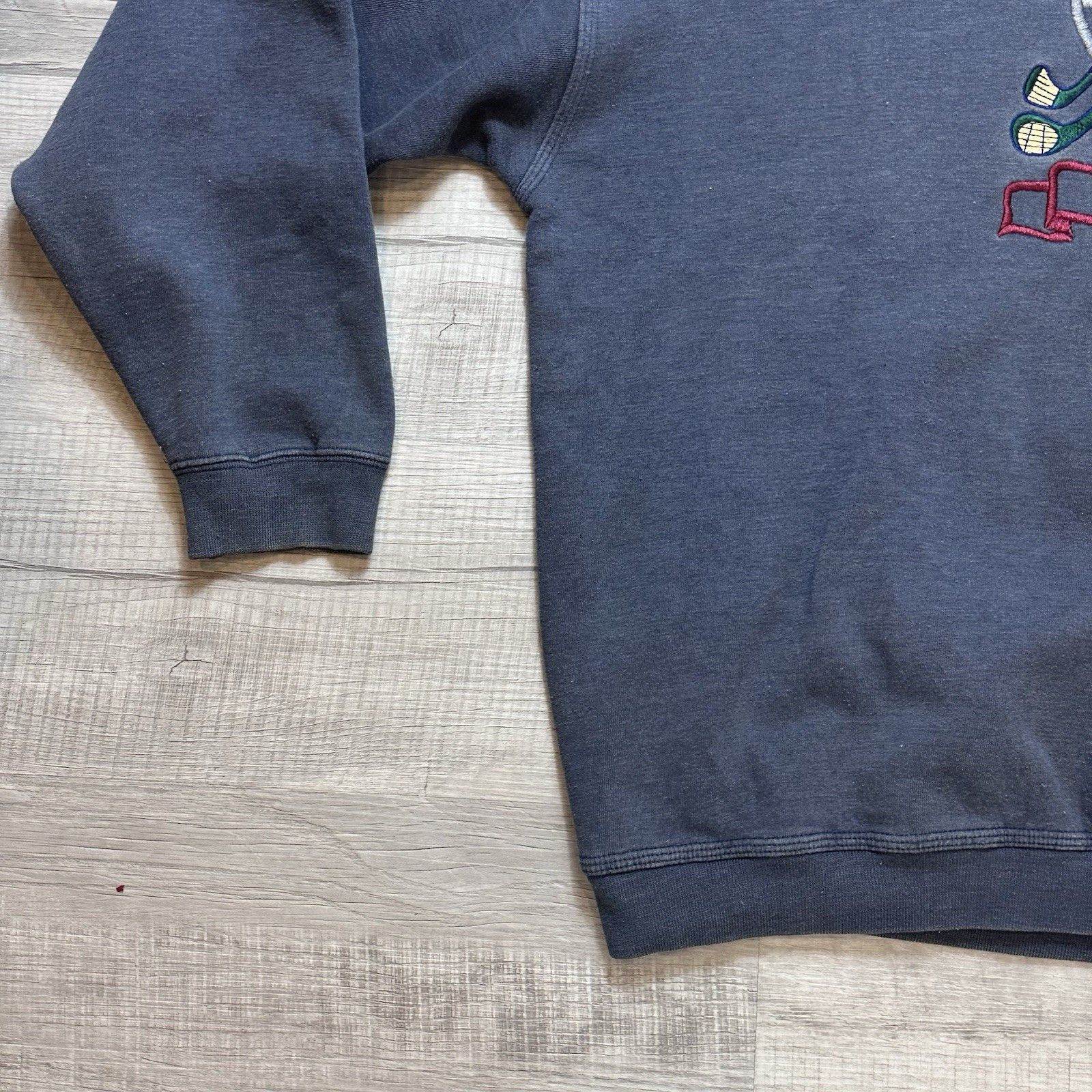 Vintage Vintage Danaggers Mens Golf Crewneck Sweatshirt XL Blue Size US XL / EU 56 / 4 - 2 Thumbnail