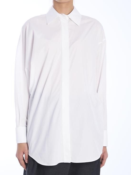 Loewe LOEWE Women Shirts S540Y05XA1 WHITE Size XS / US 0-2 / IT 36-38 - 1 Thumbnail