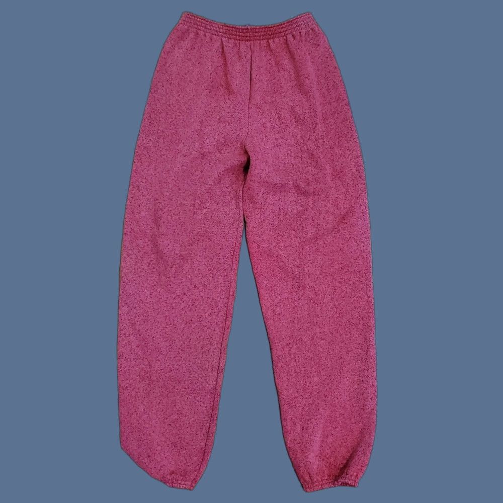 Tultex VINTAGE Tultex Sweatpants Men M Red 90s USA Street Wear Sweatpants Athletic Pockets Elastic Waist Drawstring Size US 31 - 1 Thumbnail