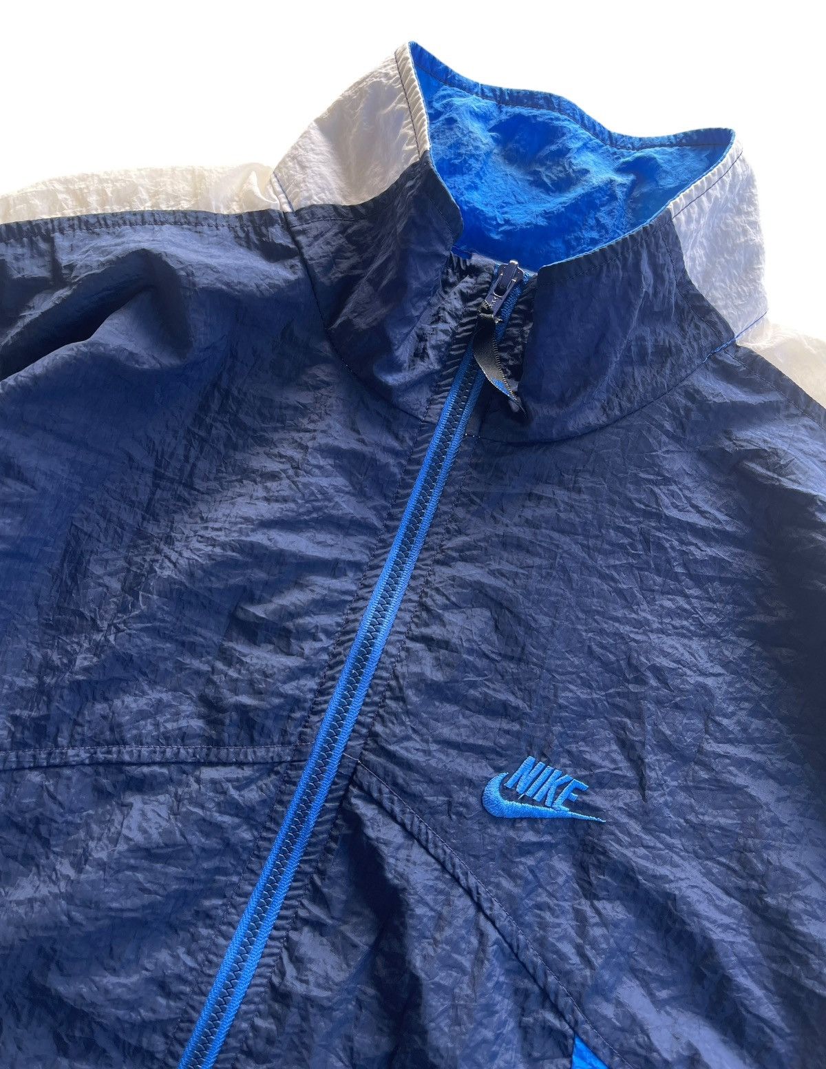 Nike 90s Nike Colorblock Nylon Jacket Size US M / EU 48-50 / 2 - 7 Thumbnail