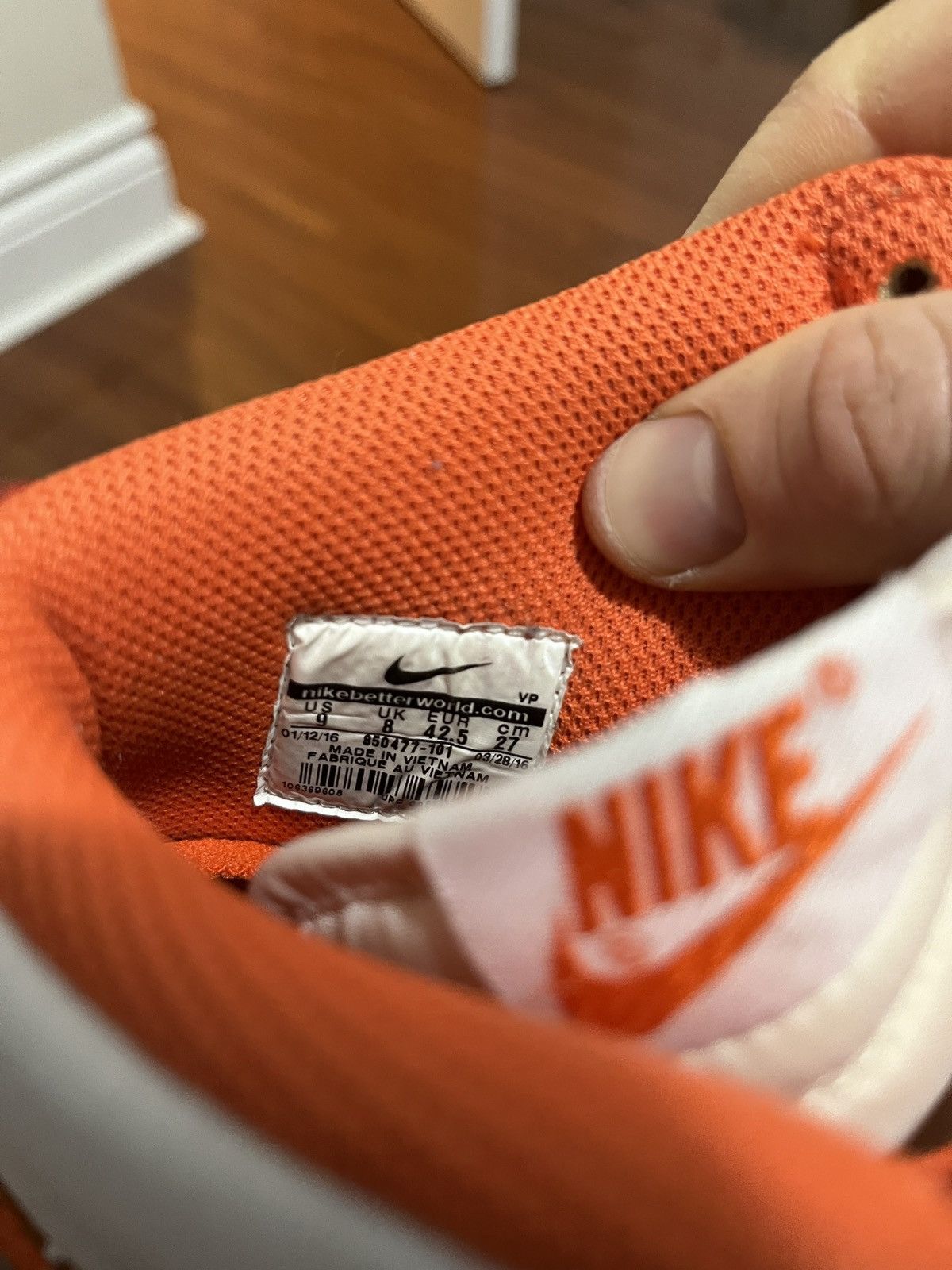 Nike Nike Dunk Retro QS 2016 Syracuse Size US 9 / EU 42 - 5 Thumbnail