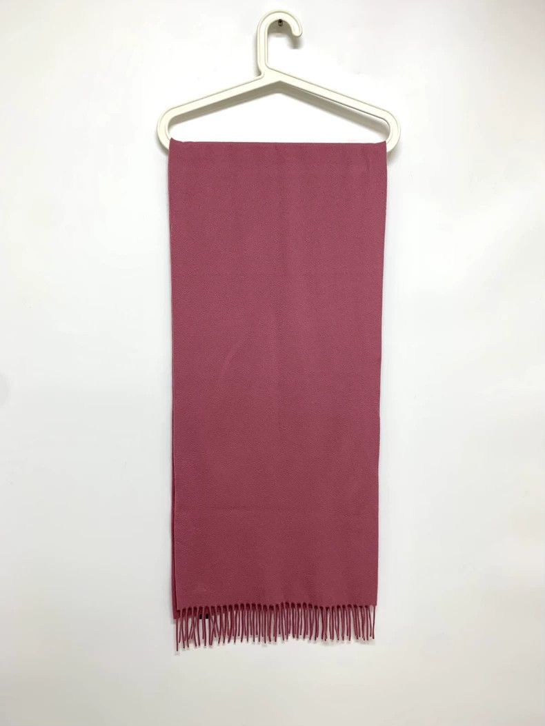 Loro Piana LORO PIANA A pink wool scarf Size ONE SIZE - 4 Thumbnail