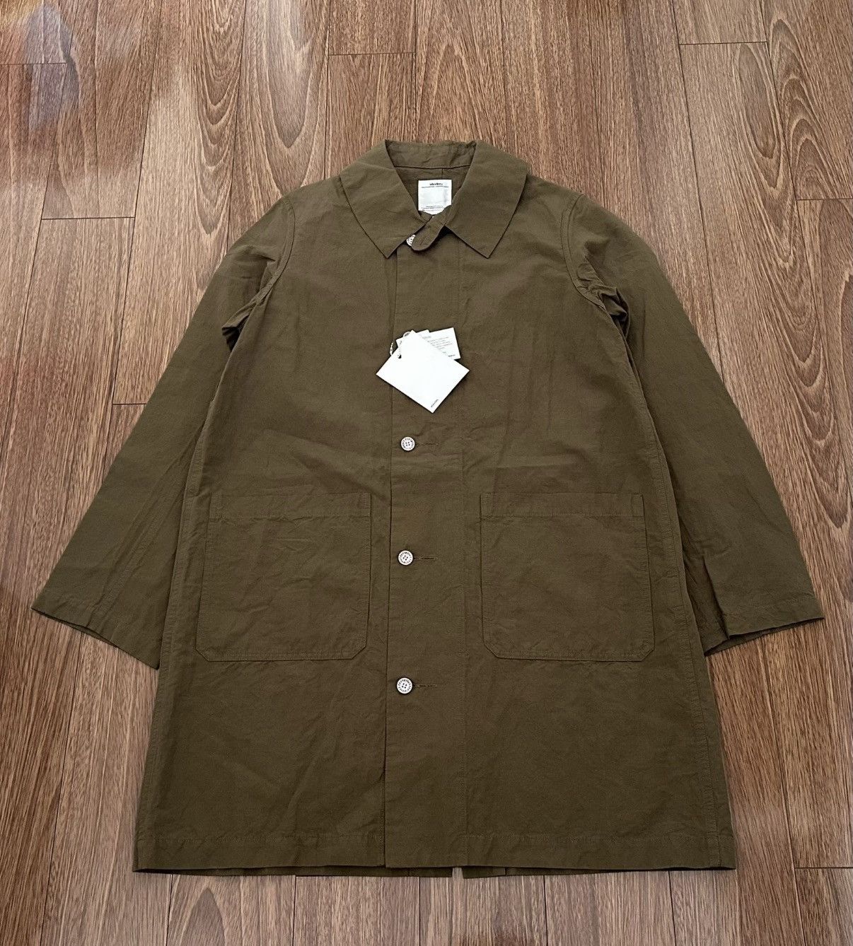 Visvim VISVIM GREASE MONKEY COAT (C/LI), 18AW, trench coat Size US M / EU 48-50 / 2 - 1 Thumbnail