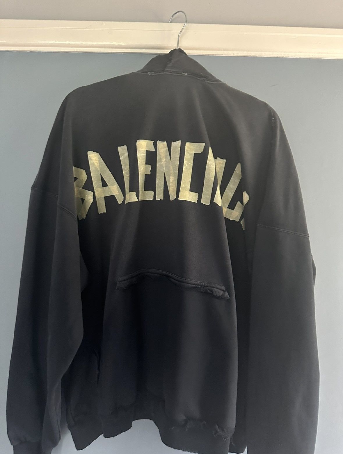 Balenciaga Balenciaga Tape Hoodie Size US L / EU 52-54 / 3 - 1 Thumbnail