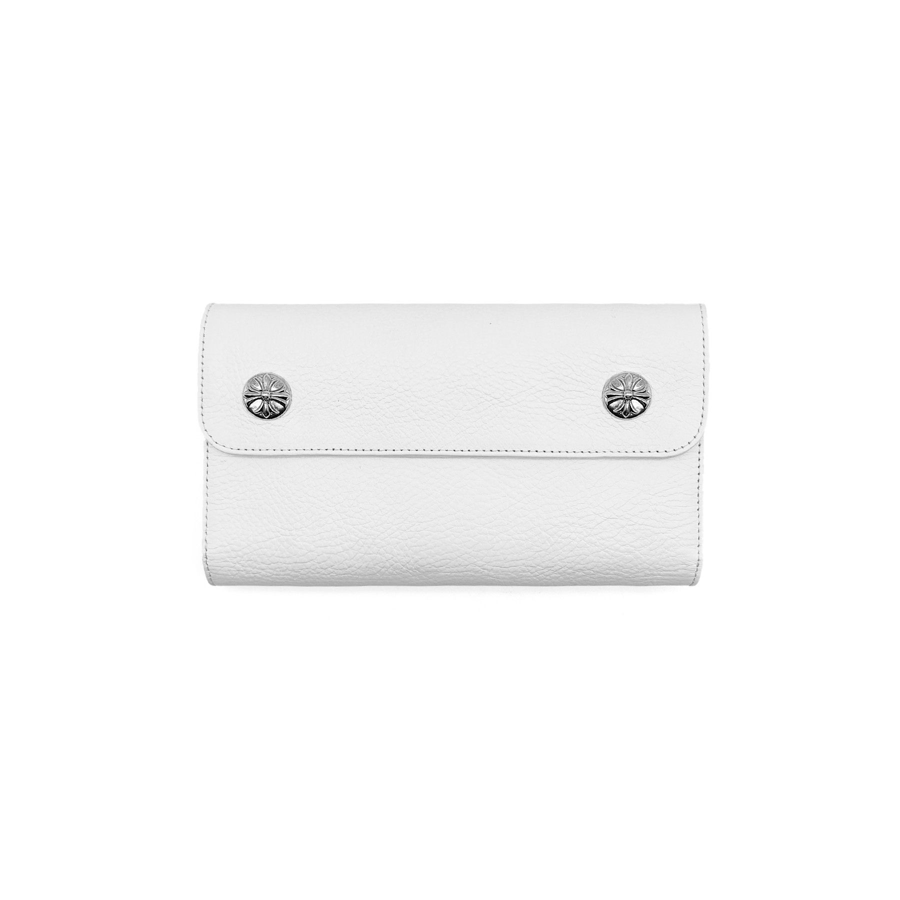 Chrome Hearts Chrome Hearts White Long Folded Wallet Size ONE SIZE - 1 Thumbnail
