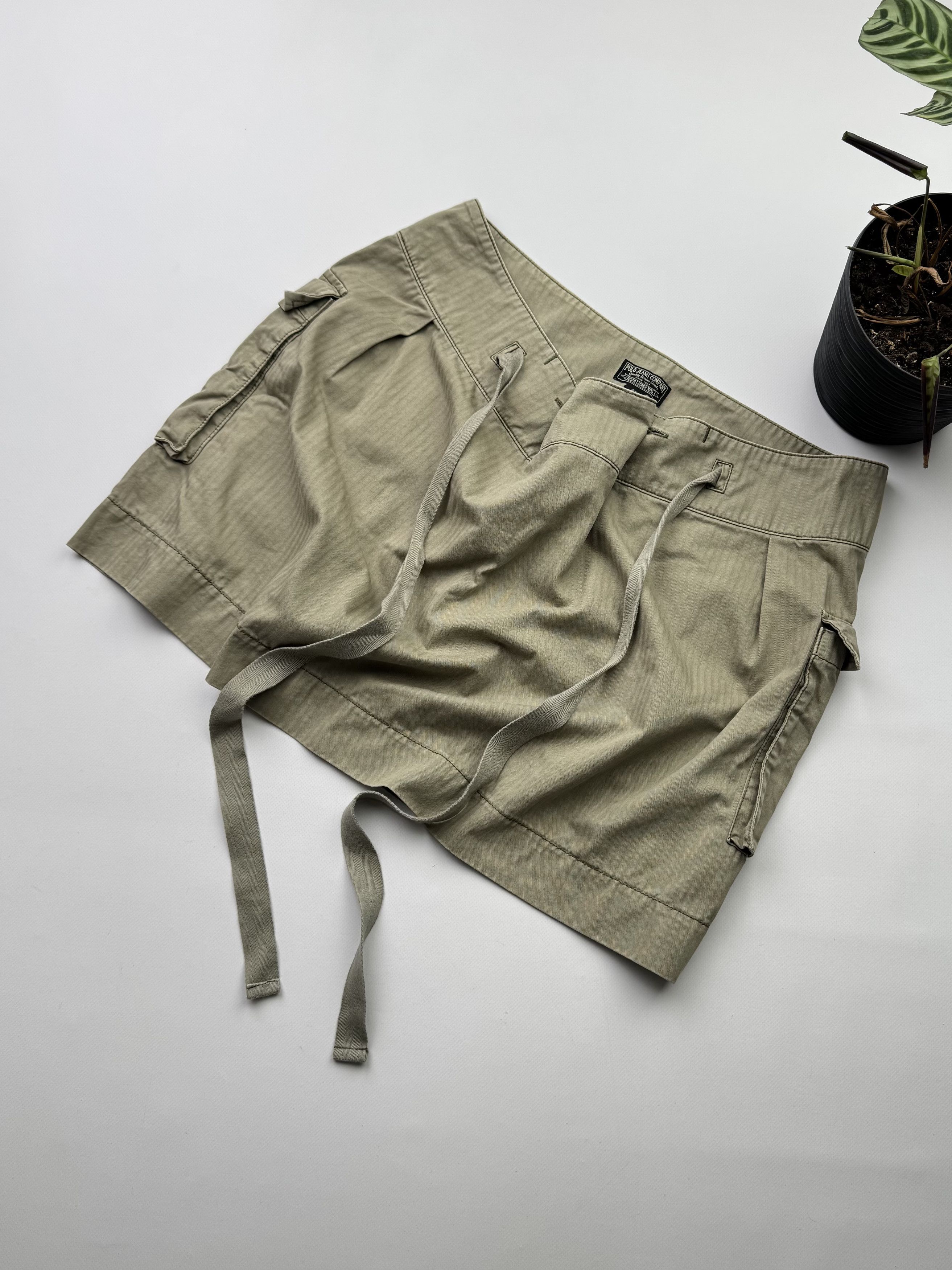 Polo Ralph Lauren Polo Jeans Company Vintage Cargo Mini Skirt (145) Size 29" - 1 Thumbnail