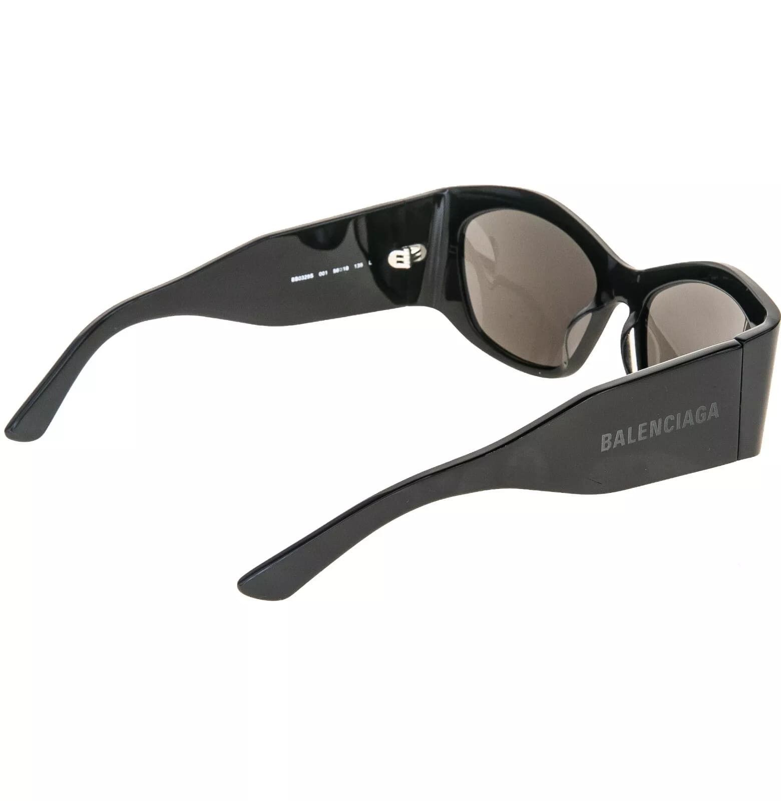 Balenciaga BALENCIAGA PANTHER 0329 Black Fashion Sunglass BB0329S 001 Size ONE SIZE - 5 Thumbnail