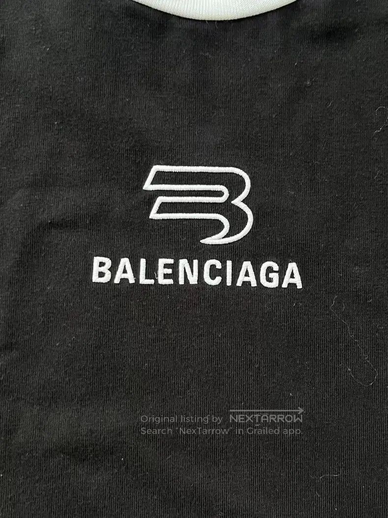 Balenciaga Balenciaga Colorblock Logo Print Short Sleeve T-Shirt. Size US S / EU 44-46 / 1 - 3 Thumbnail