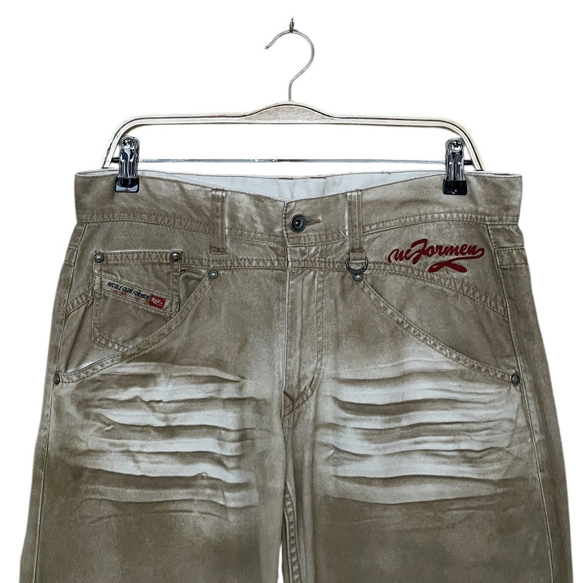 Japanese Brand × Nicole Club × Vintage Vintage Japanese Brand Nicole Club Jeans 2000s Size US 33 - 3 Thumbnail